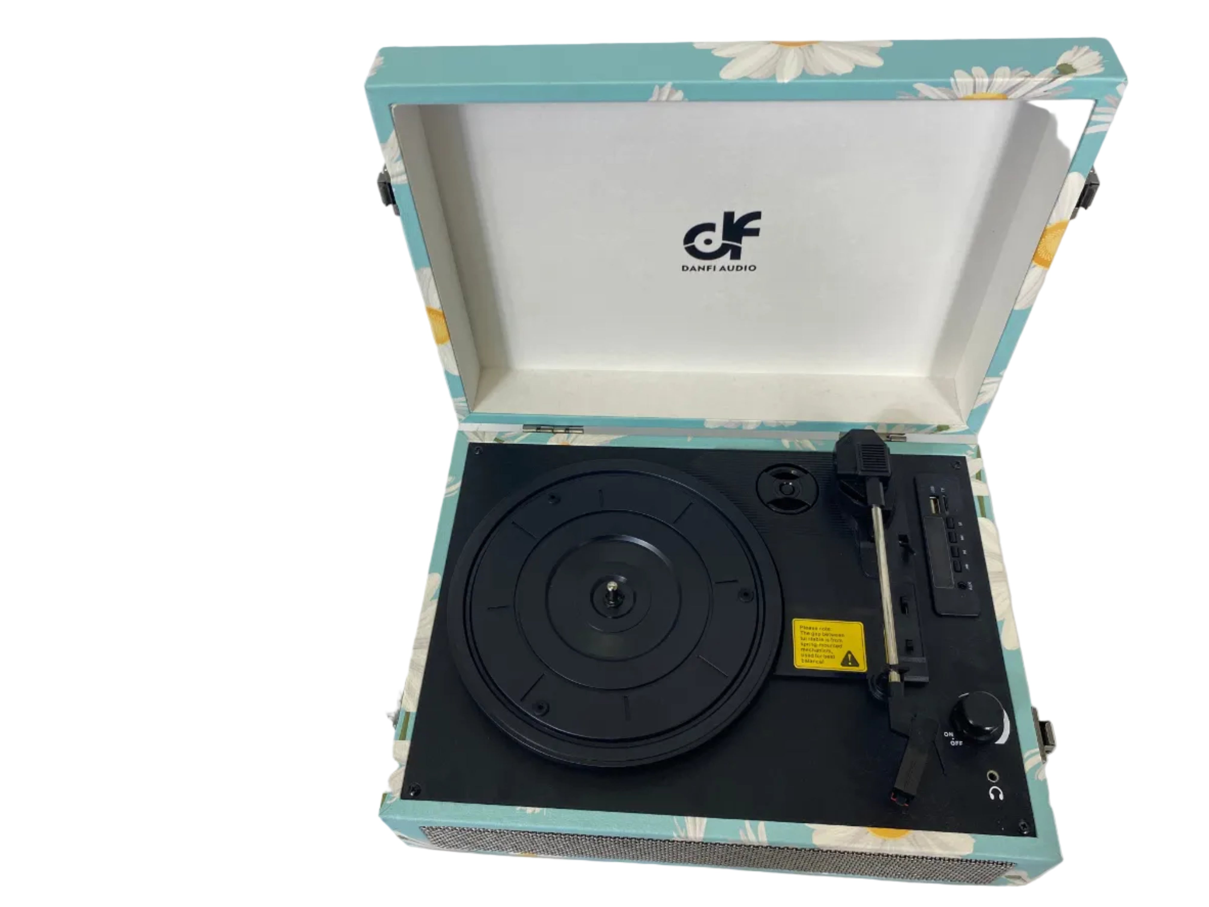 DanFI Audio TE-012 Portable Suitcase Record Player