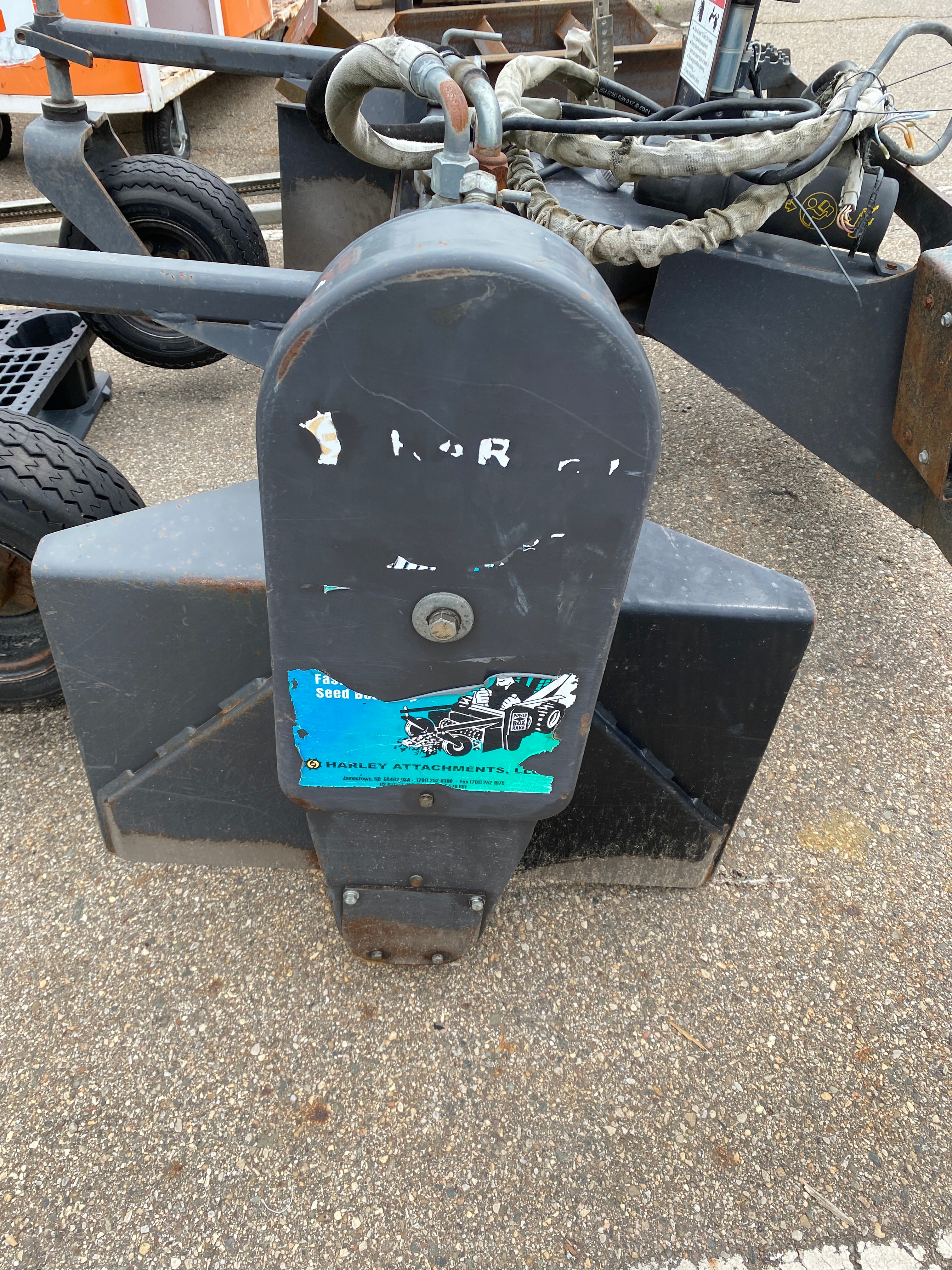 Harley Attachments Tow Behind Rake