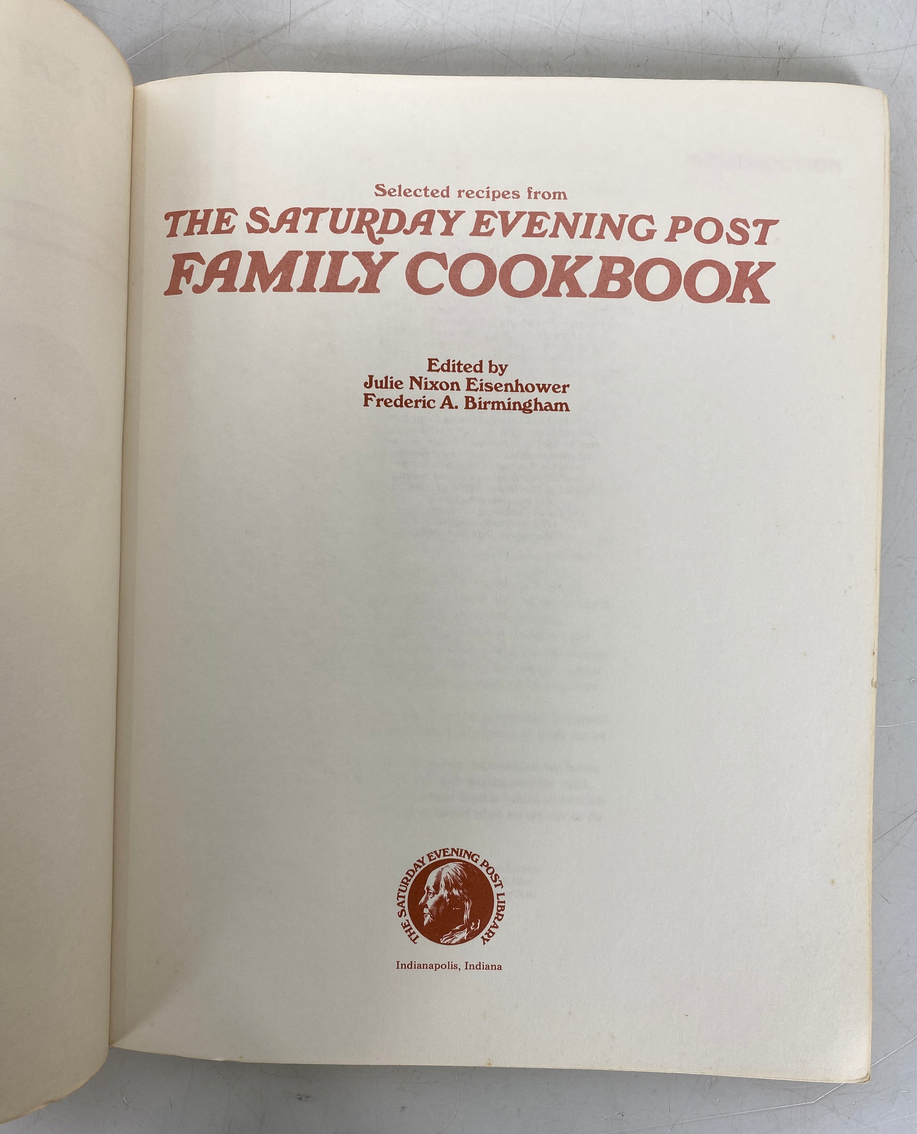 3 Vtg Cookbooks: Family Circle/Saturday Evening Post/Reader's Digest 1963-79 SC