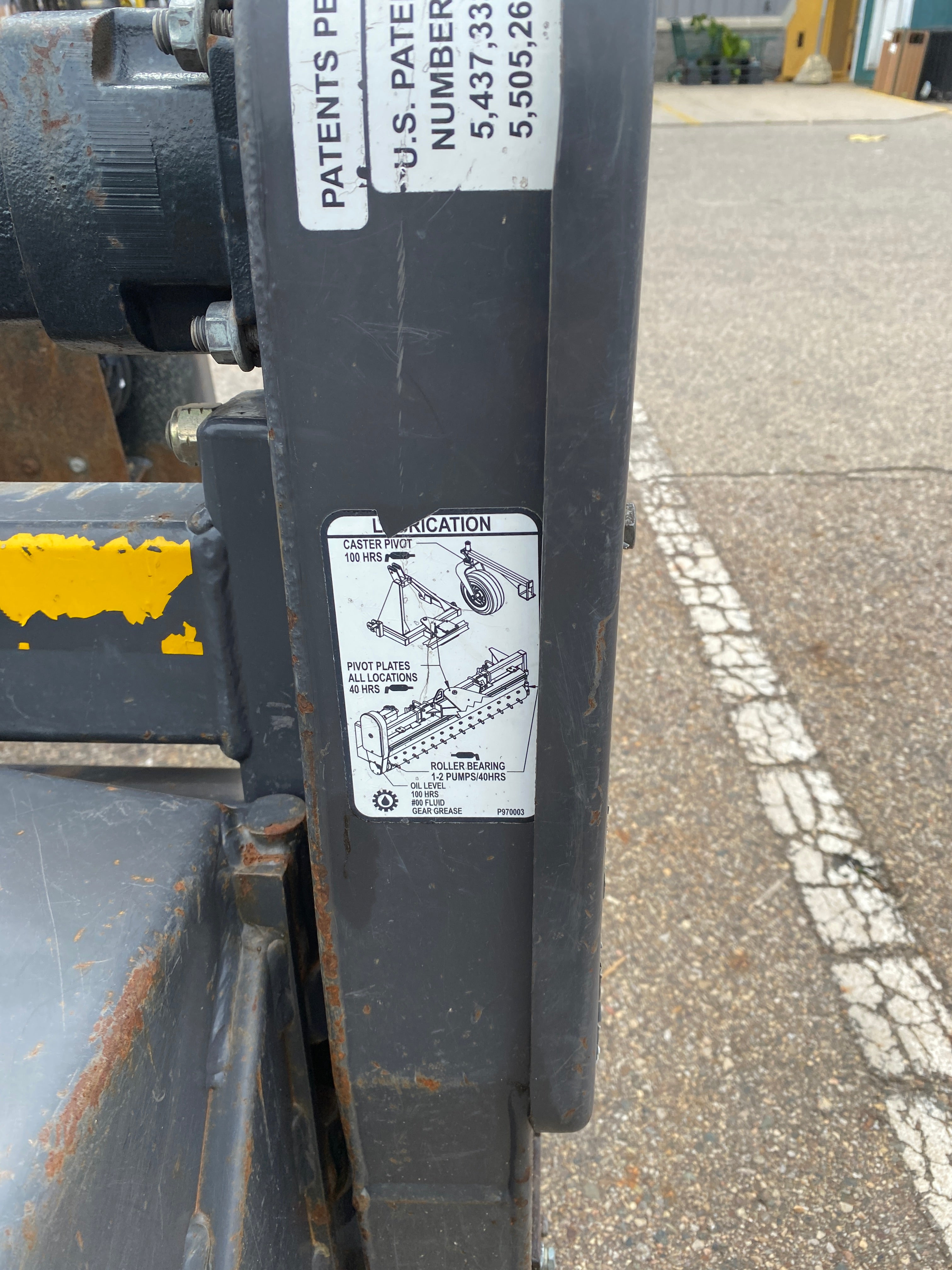 Harley Attachments Tow Behind Rake