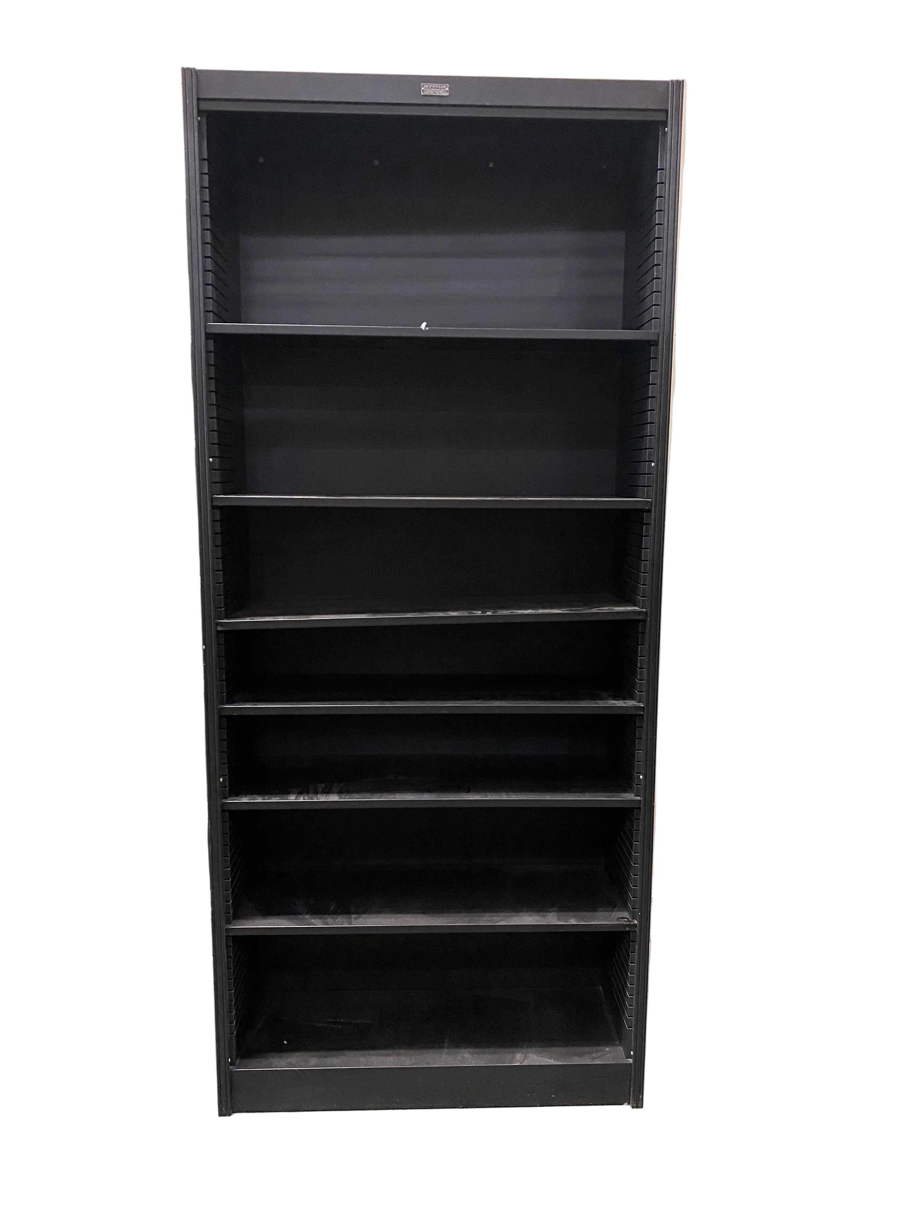 Republic Steel Corporation 7 Tier Metal Shelf