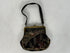 Antique Black Floral Embroidered Evening Purse