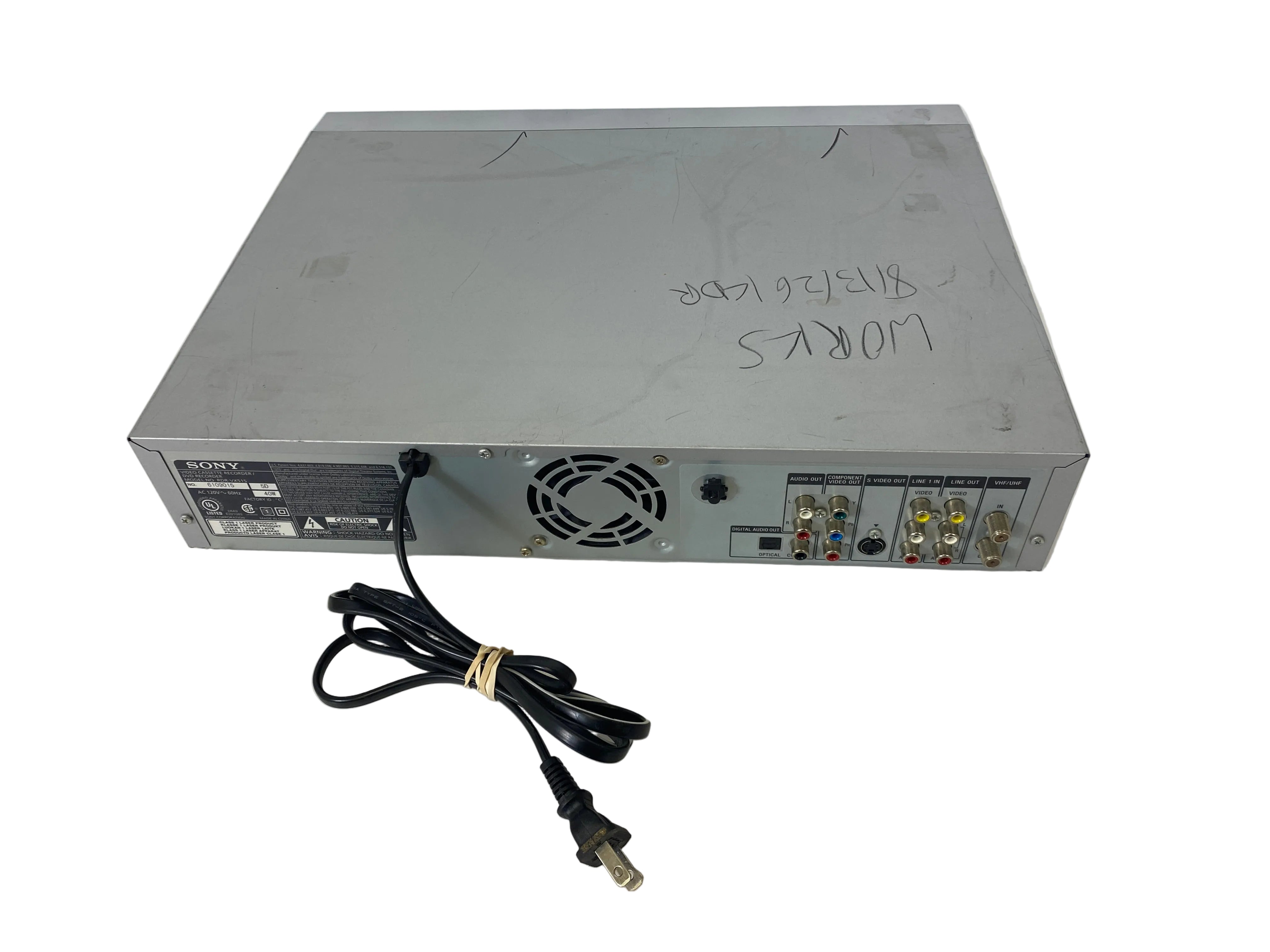 Sony RDR-VX515 Video Cassette Recorder / DVD Recorder