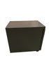 Steel 2-Drawer Mobile File Cabinet with Lock