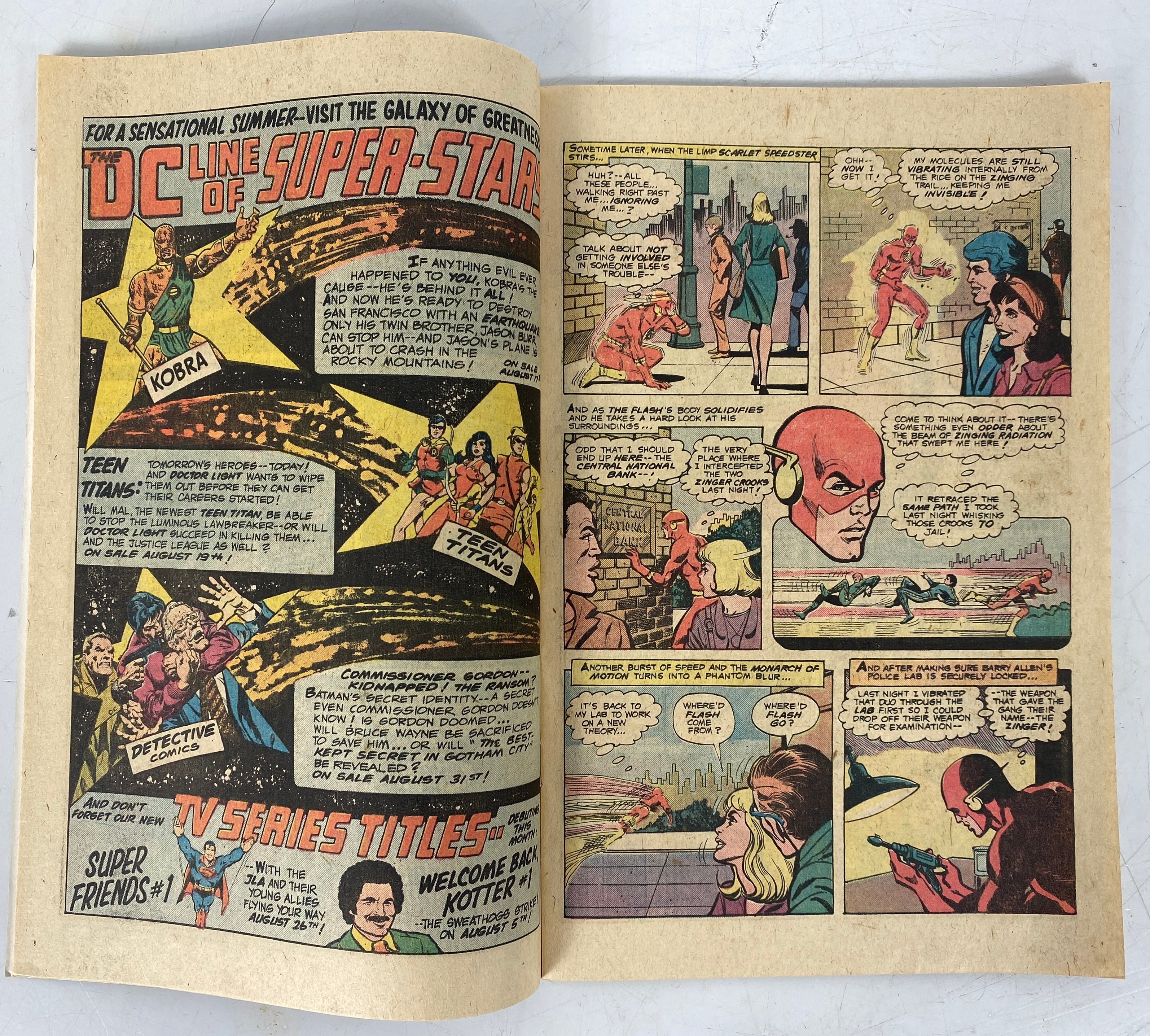 Lot of 3 The Flash #241, 245, 260 (1975-1978)