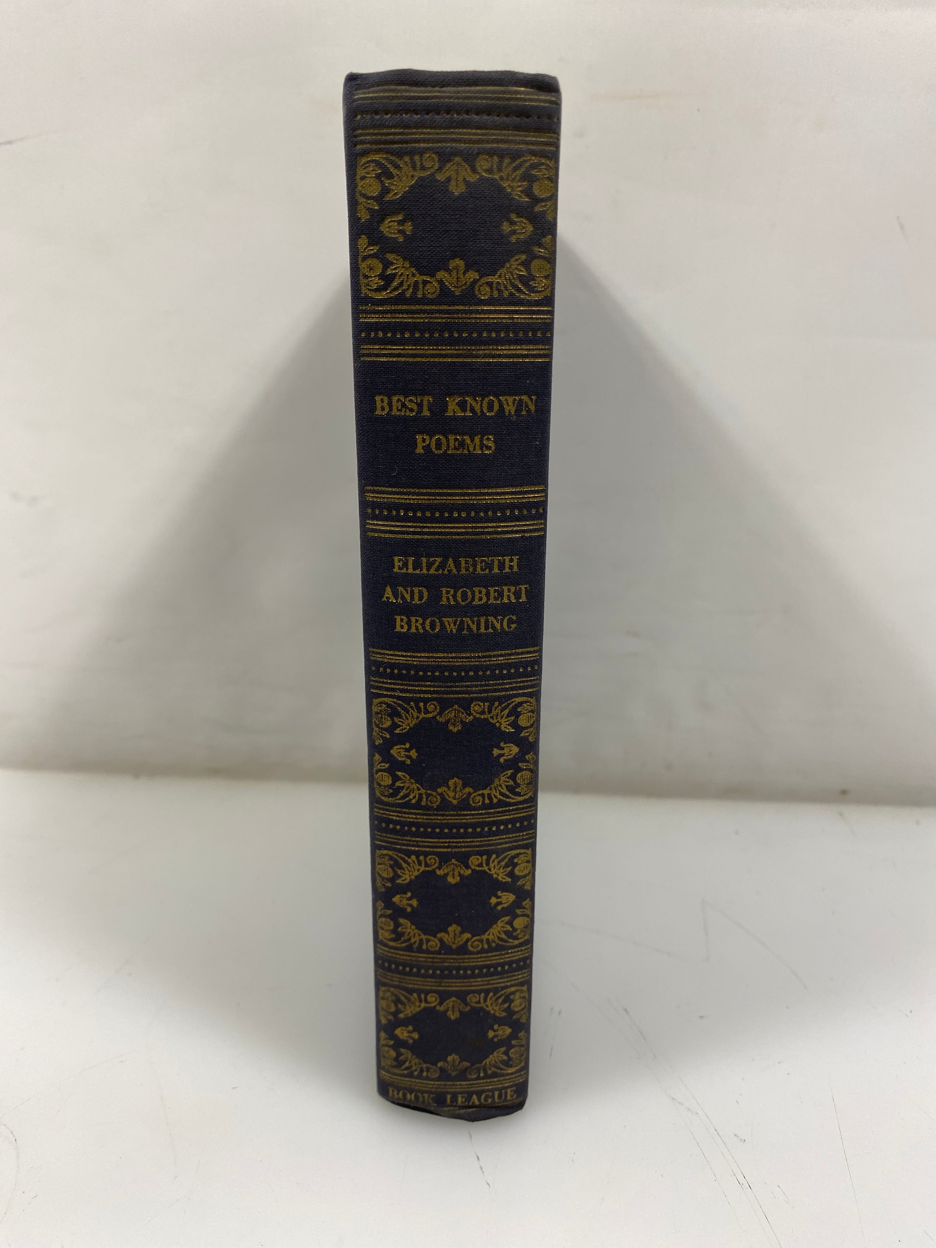 Best Known Poems of Elizabeth and Robert Browning 1942 HC