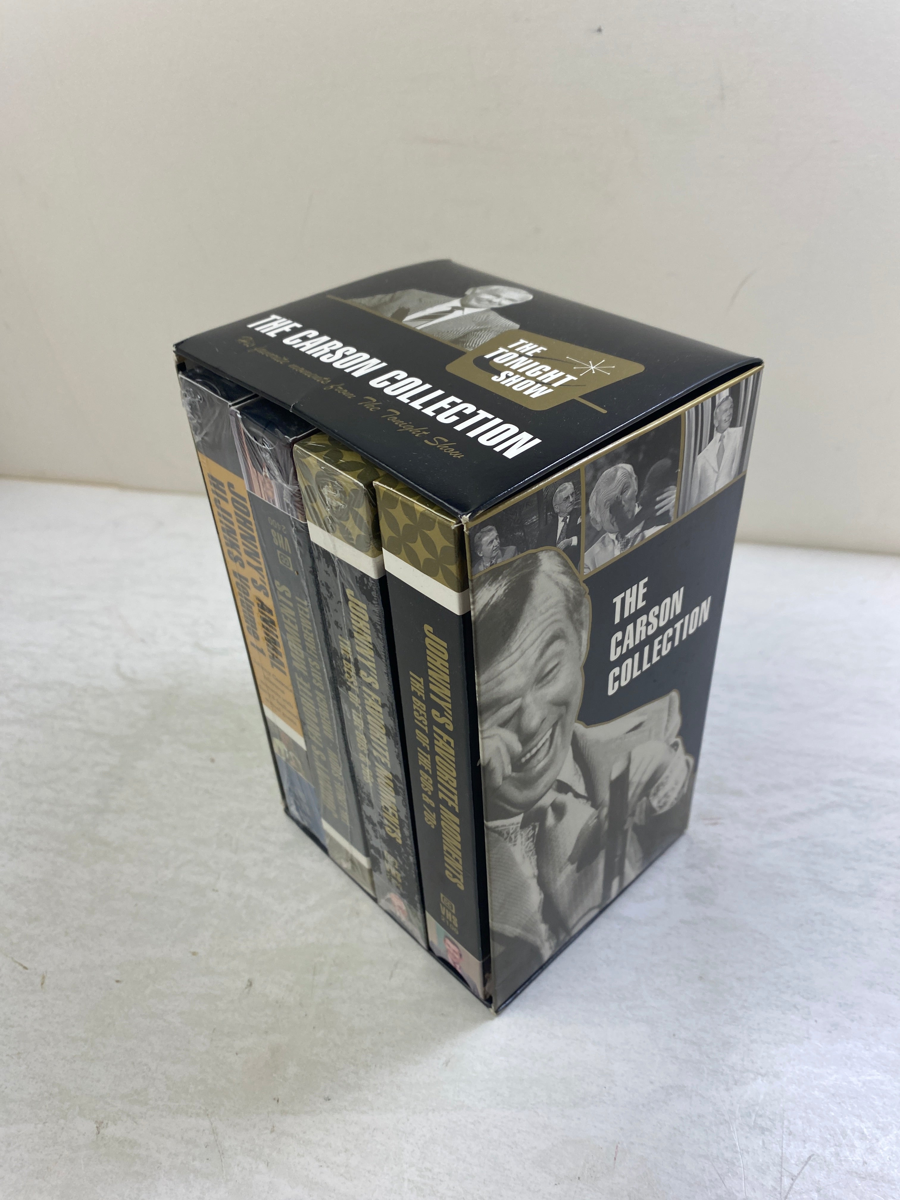 Set of 4 Johnny Carson Tonight Show VHS Tapes