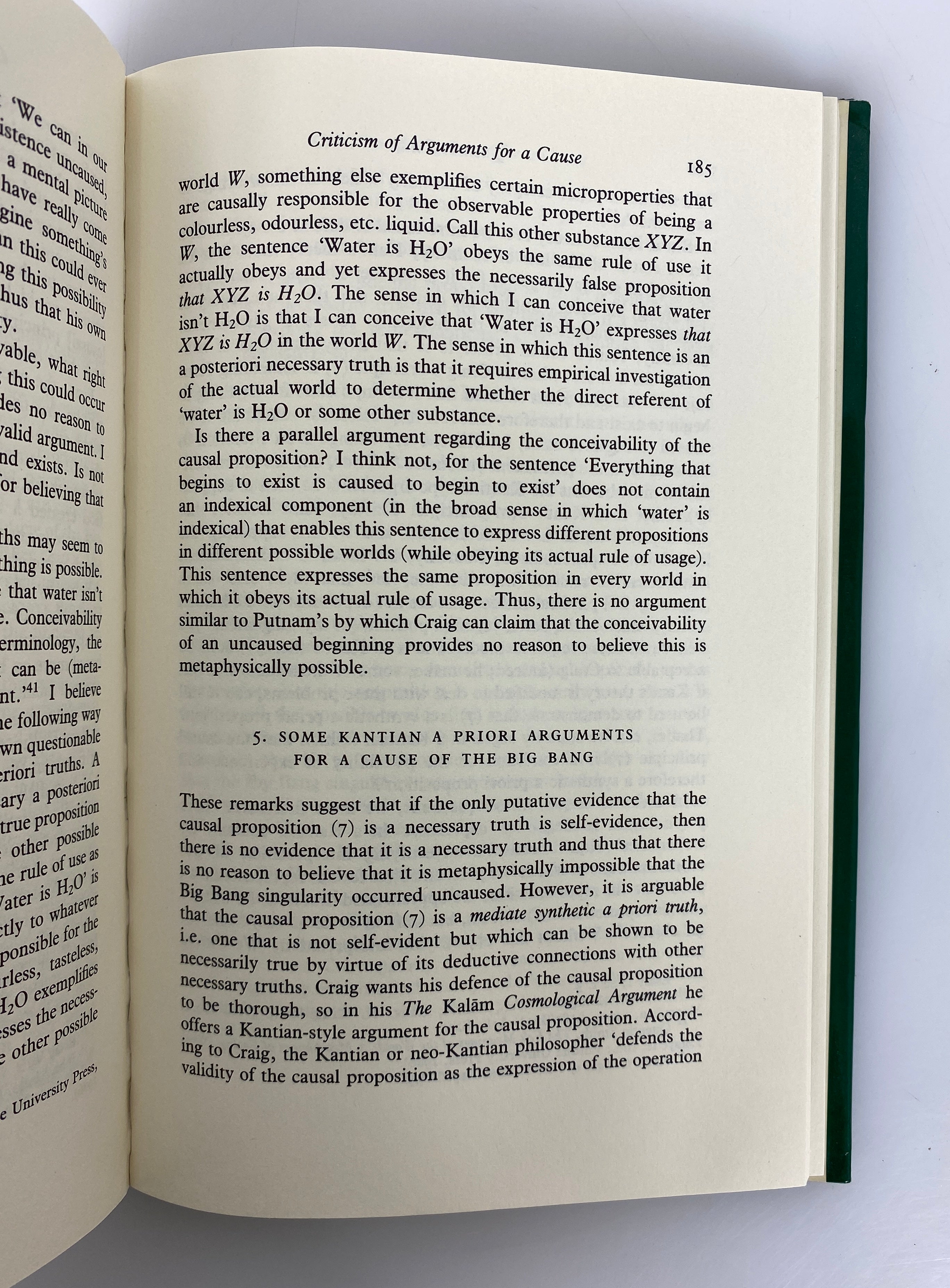 Theism Atheism & Big Bang Cosmology by Craig/Smith 1993 Inscribed HCDJ