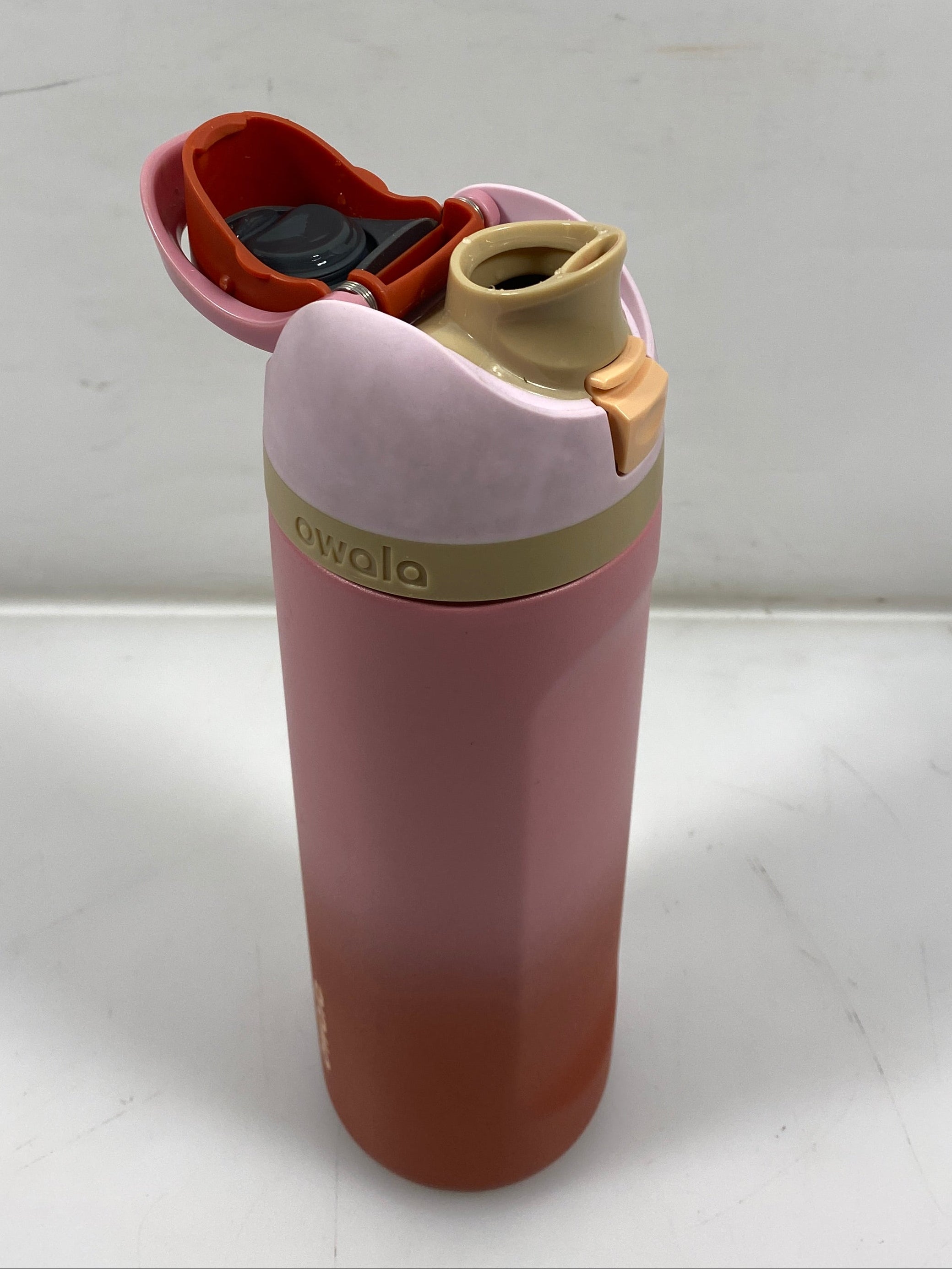 Owala 24 oz Pink and Red Water Bottle