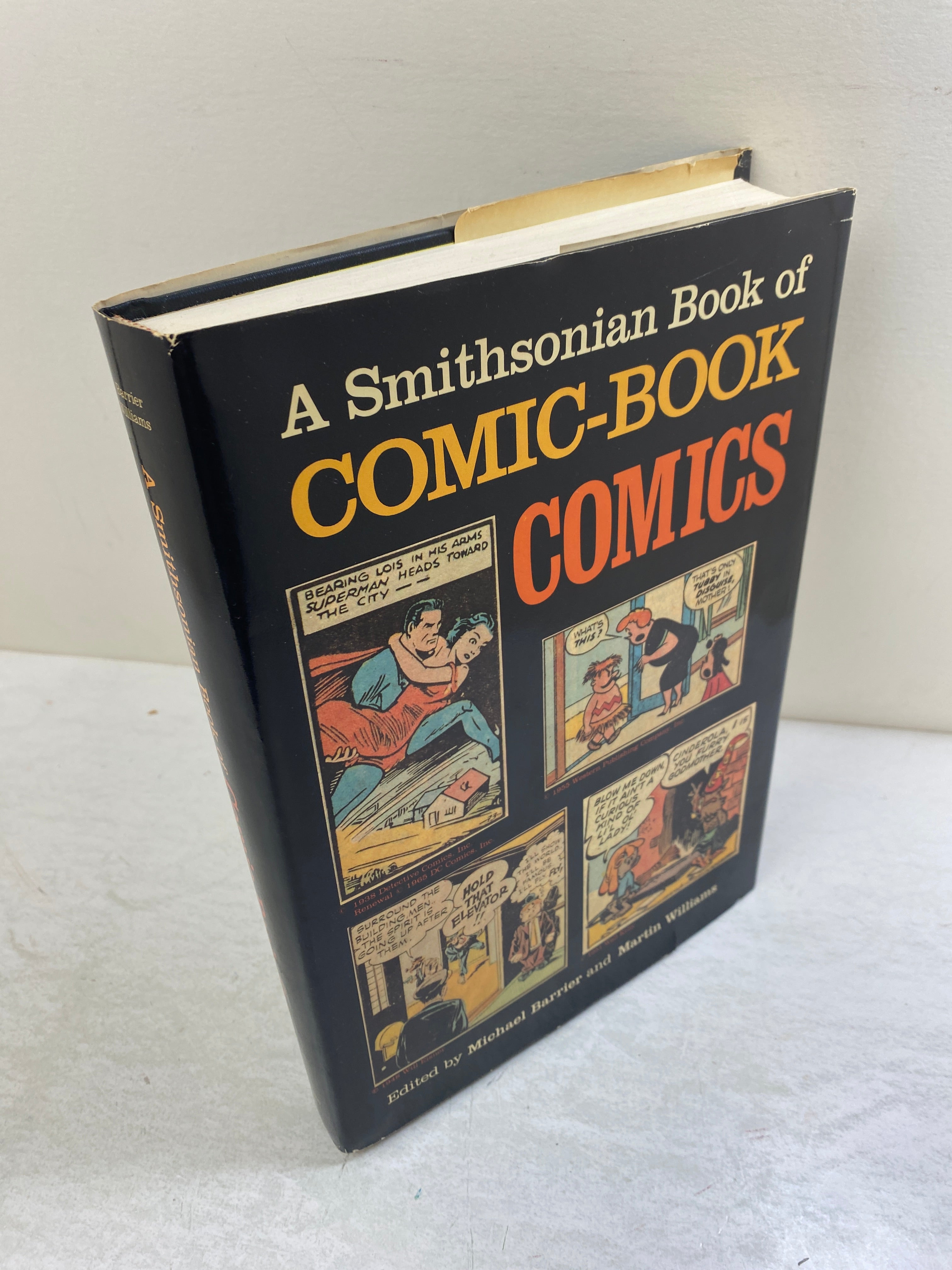 Smithsonian Book of Comic-Book Comics HCDJ 1981