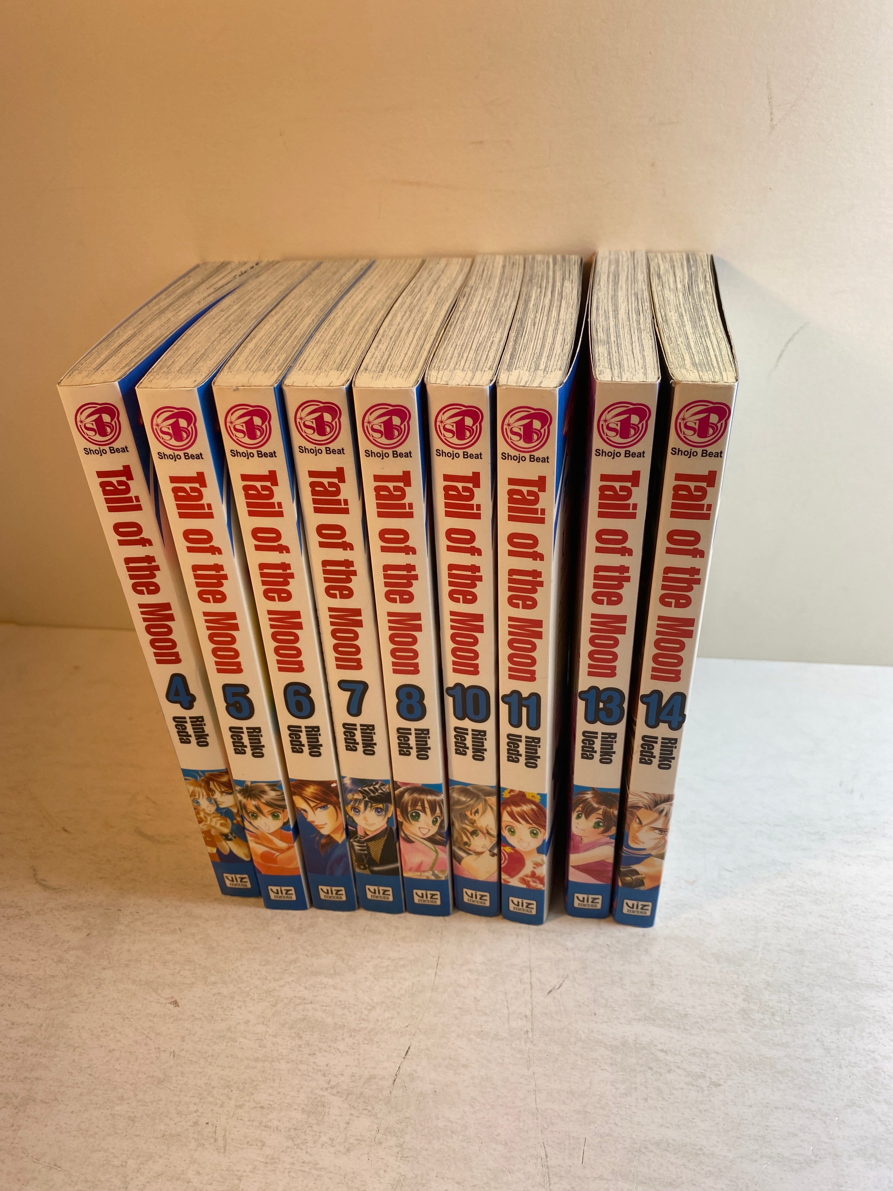 Lot of 9 Tail of the Moon Manga 2007-2008