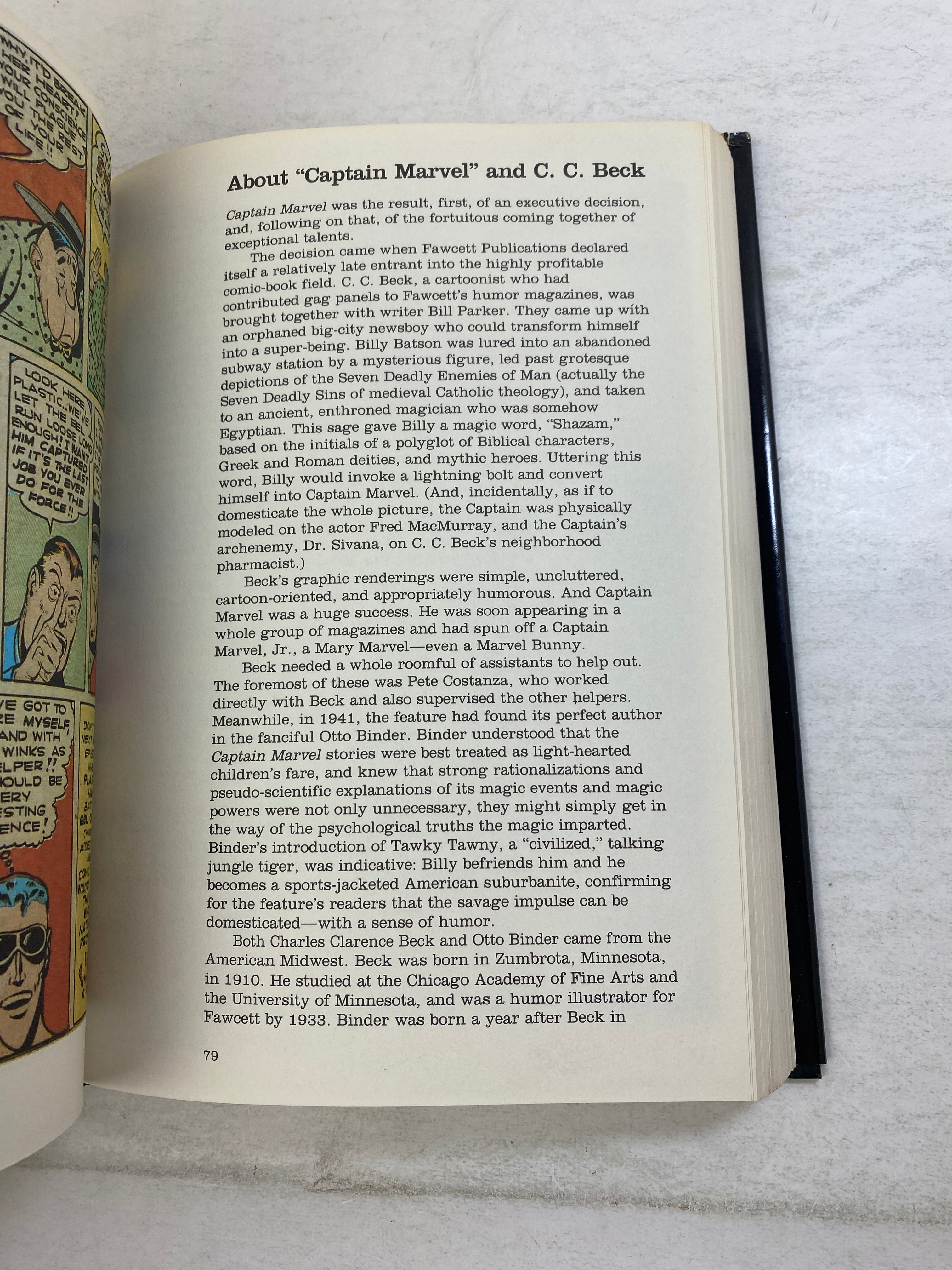 Smithsonian Book of Comic-Book Comics HCDJ 1981