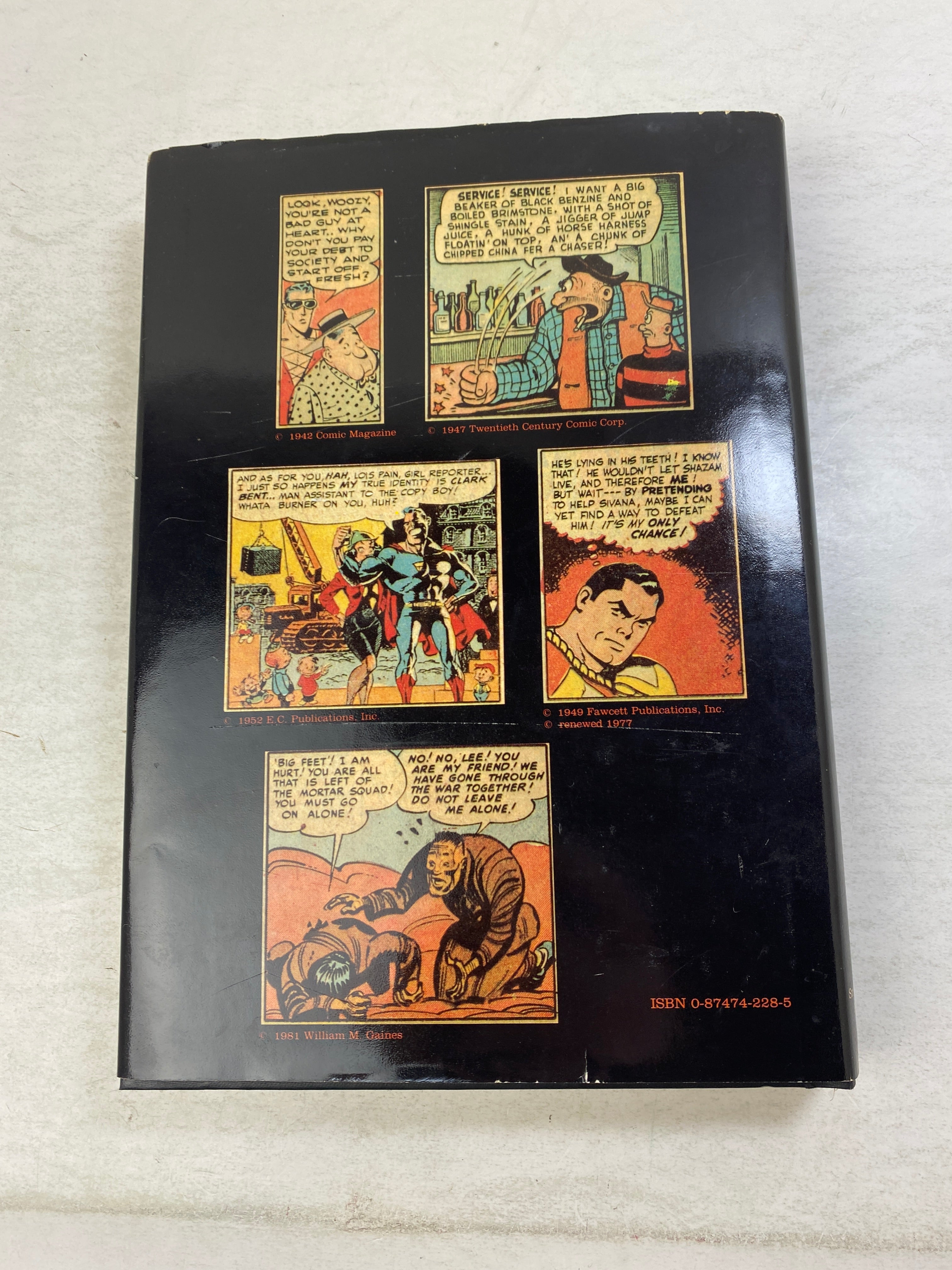 Smithsonian Book of Comic-Book Comics HCDJ 1981