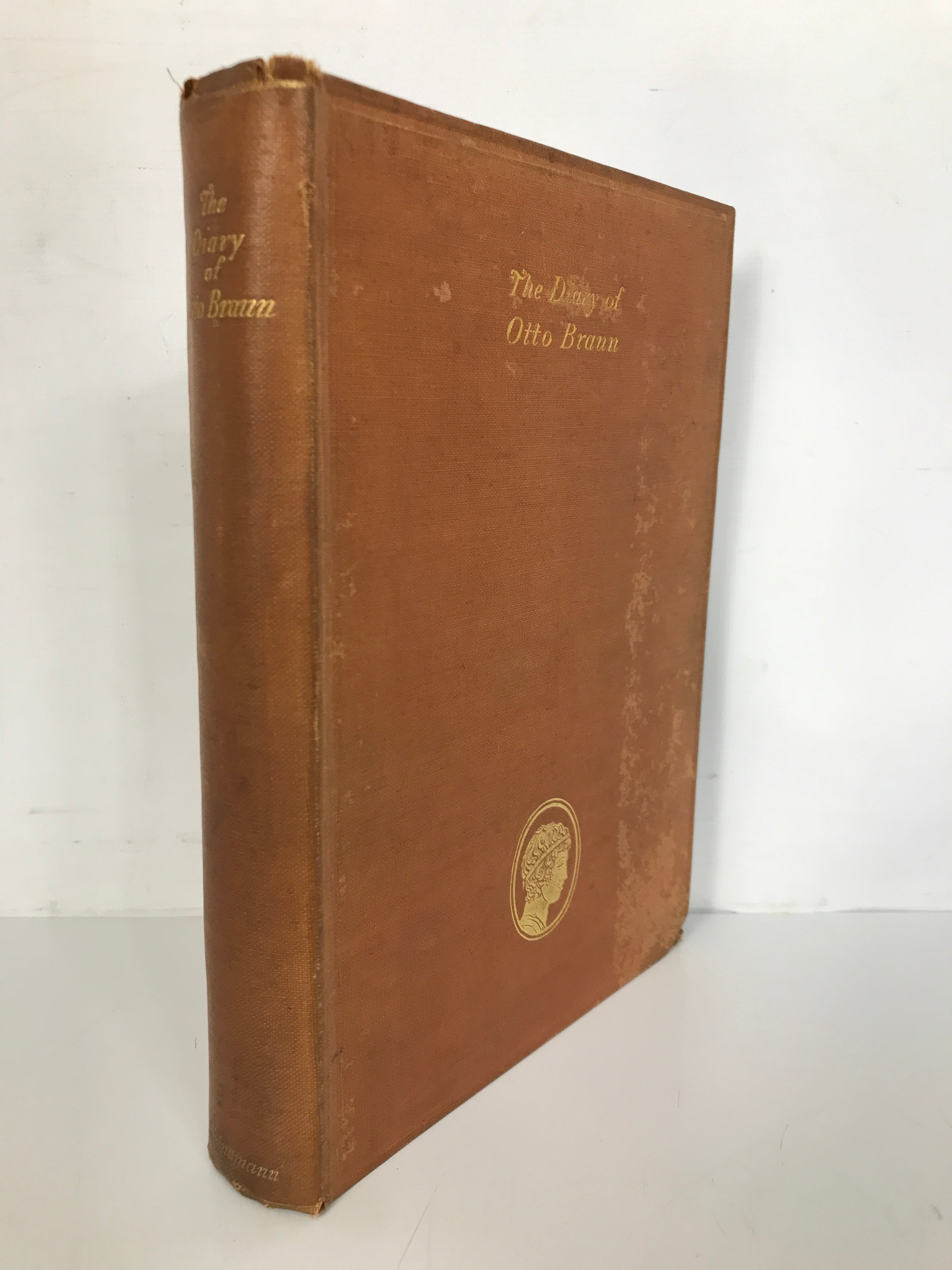 The Diary of Otto Braun Julie Vogelstein 1924 Antique HC