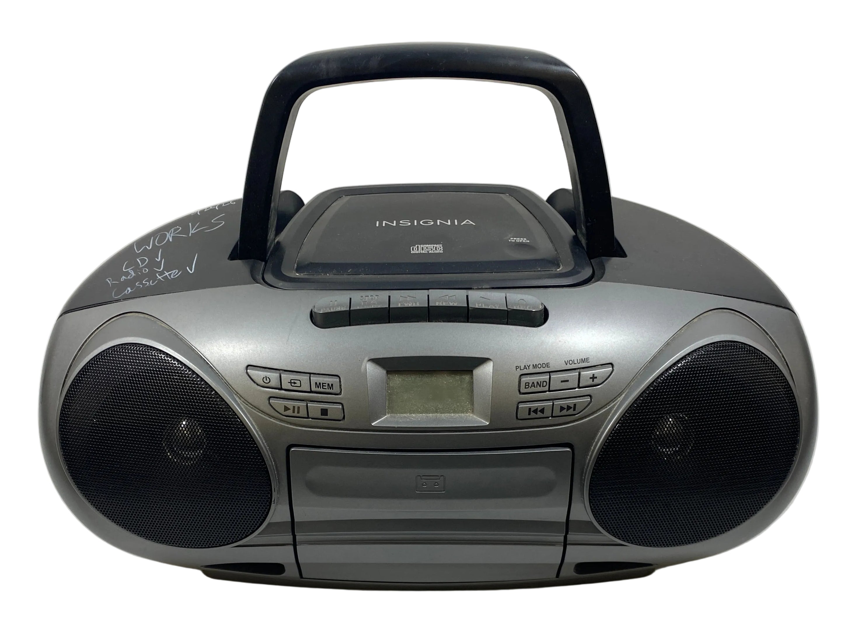 Insignia NS-BCDCAS1 CD Player Boombox