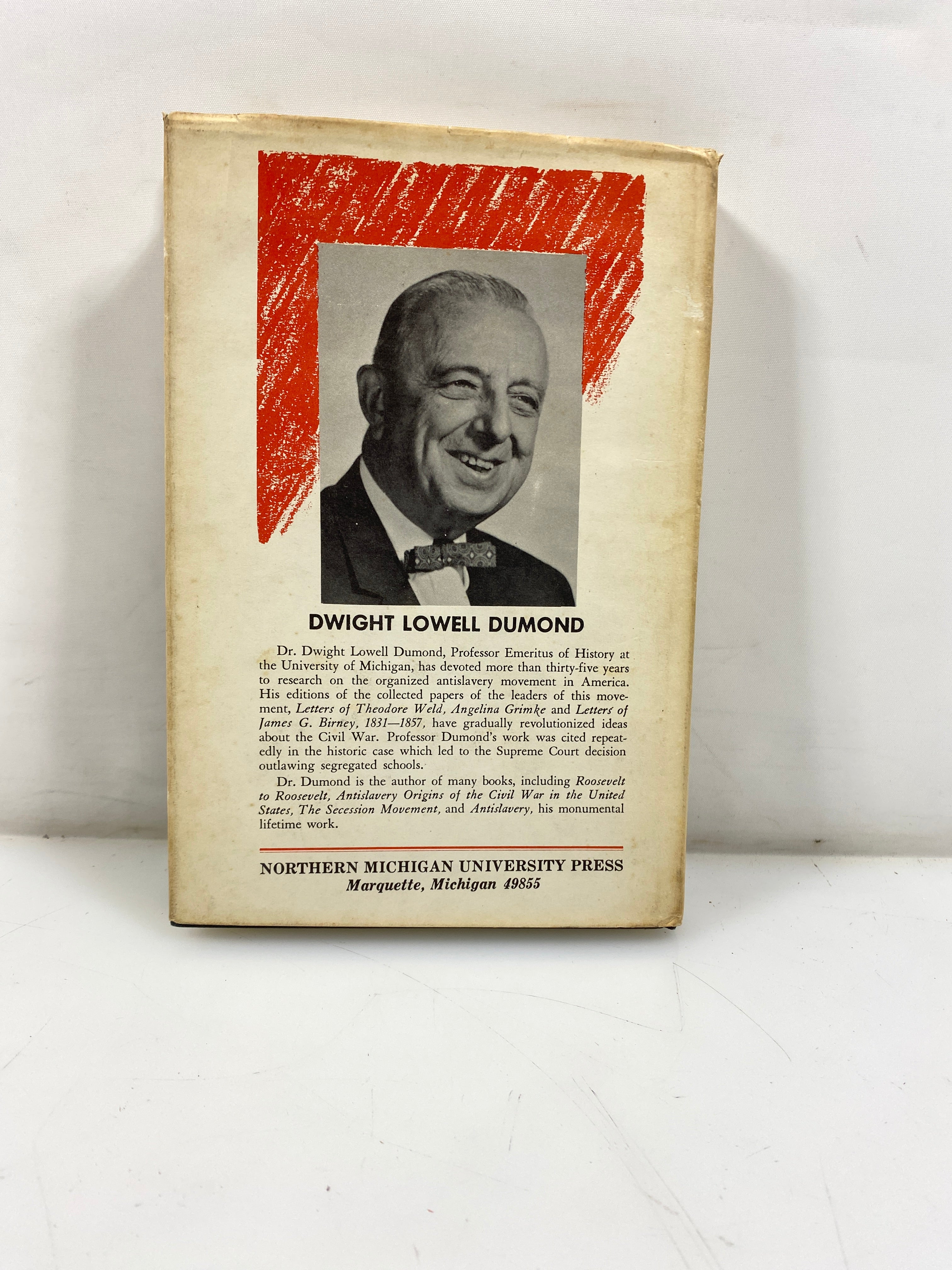 America's Shame and Redemption by Dumond 1965 HCDJ *Signed*