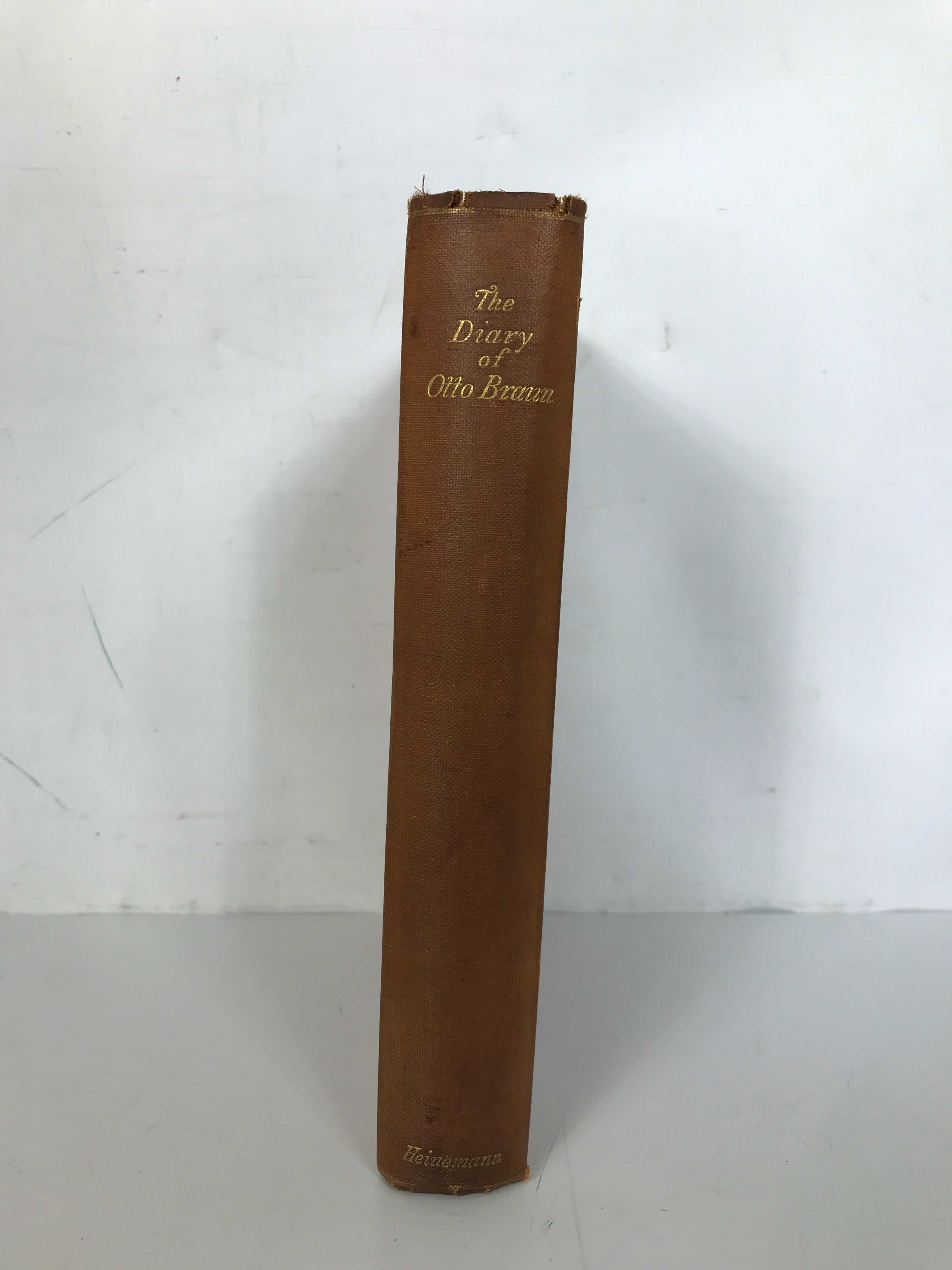 The Diary of Otto Braun Julie Vogelstein 1924 Antique HC