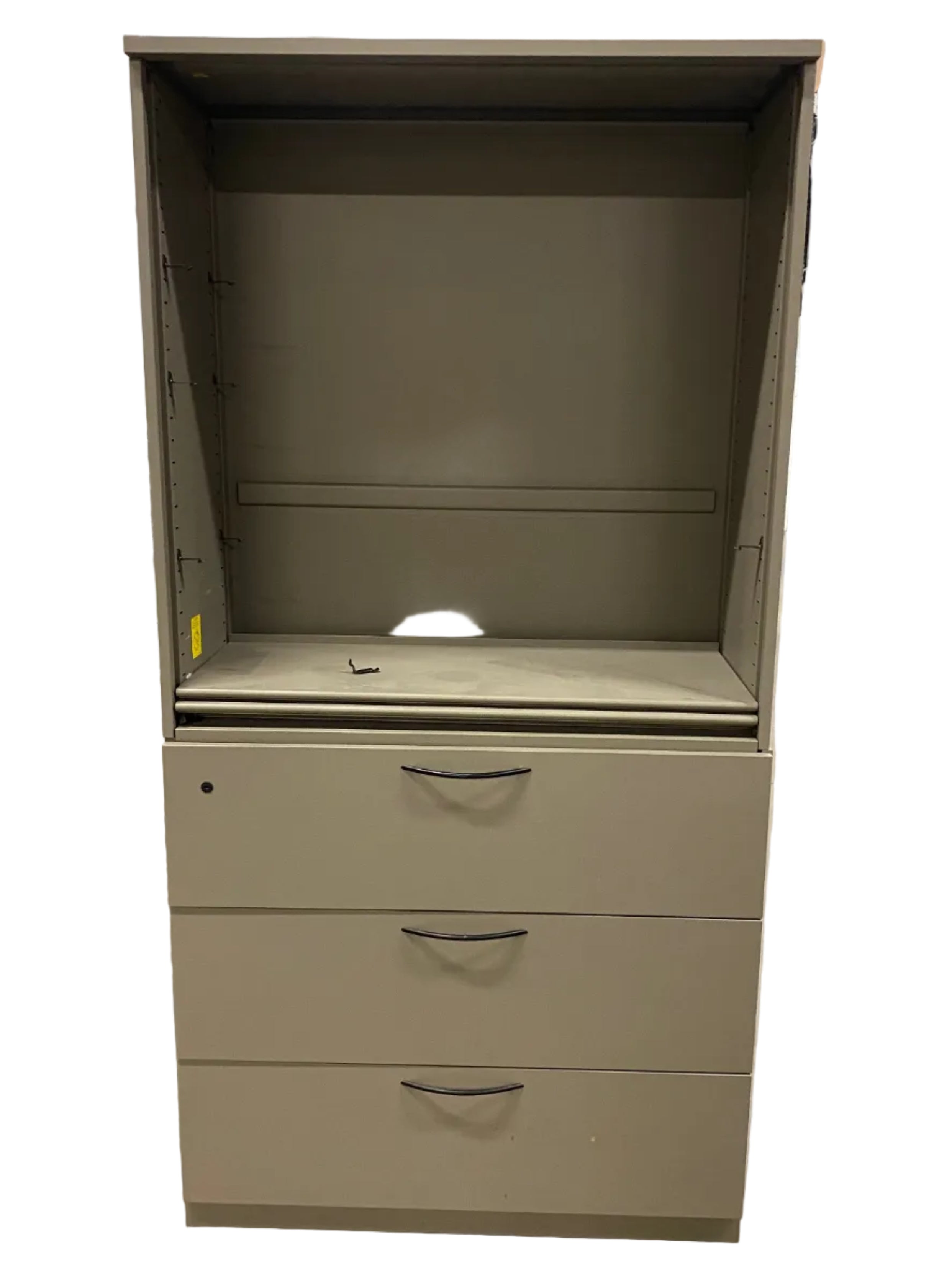 Steelcase #RSS184243RF Metal Storage Cabinet (No Door)