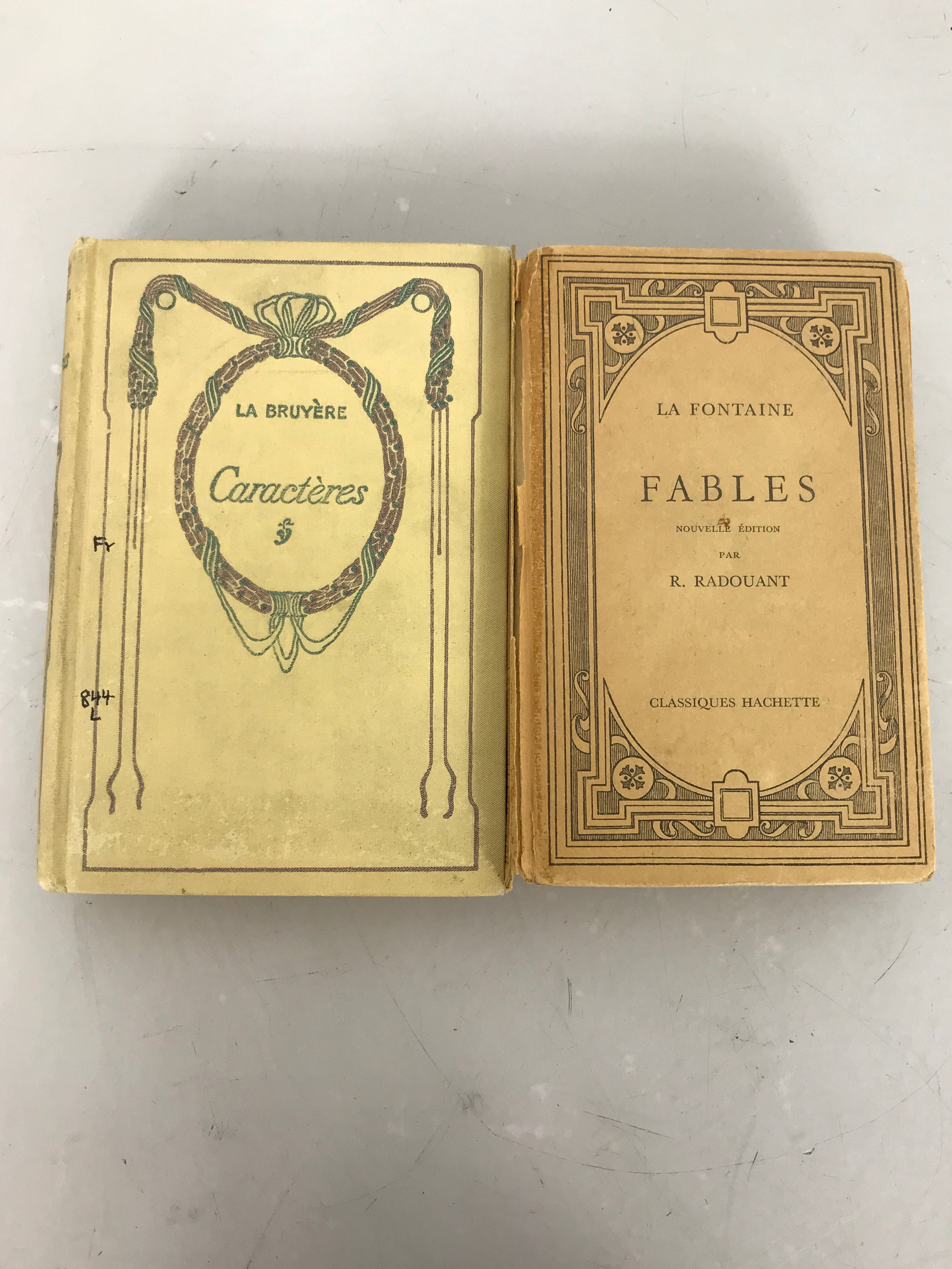 Lot of 2 French Language Classics 1929-1933