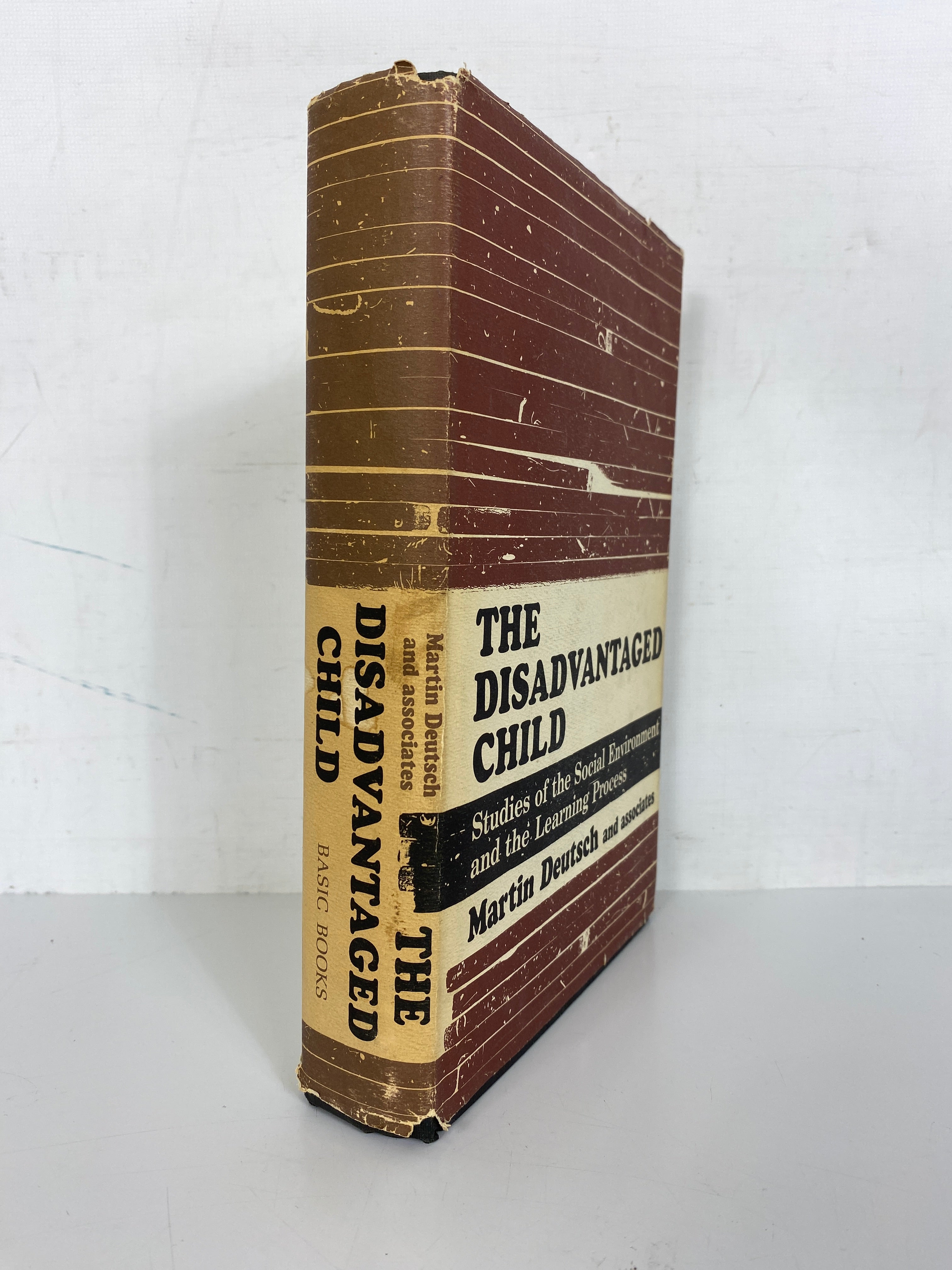 Rare Early Childhood Text: The Disadvantaged Child by Martin Deutsch 1967 HC DJ