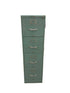 Steelcase Aquamarine 4 Drawer File Cabinet