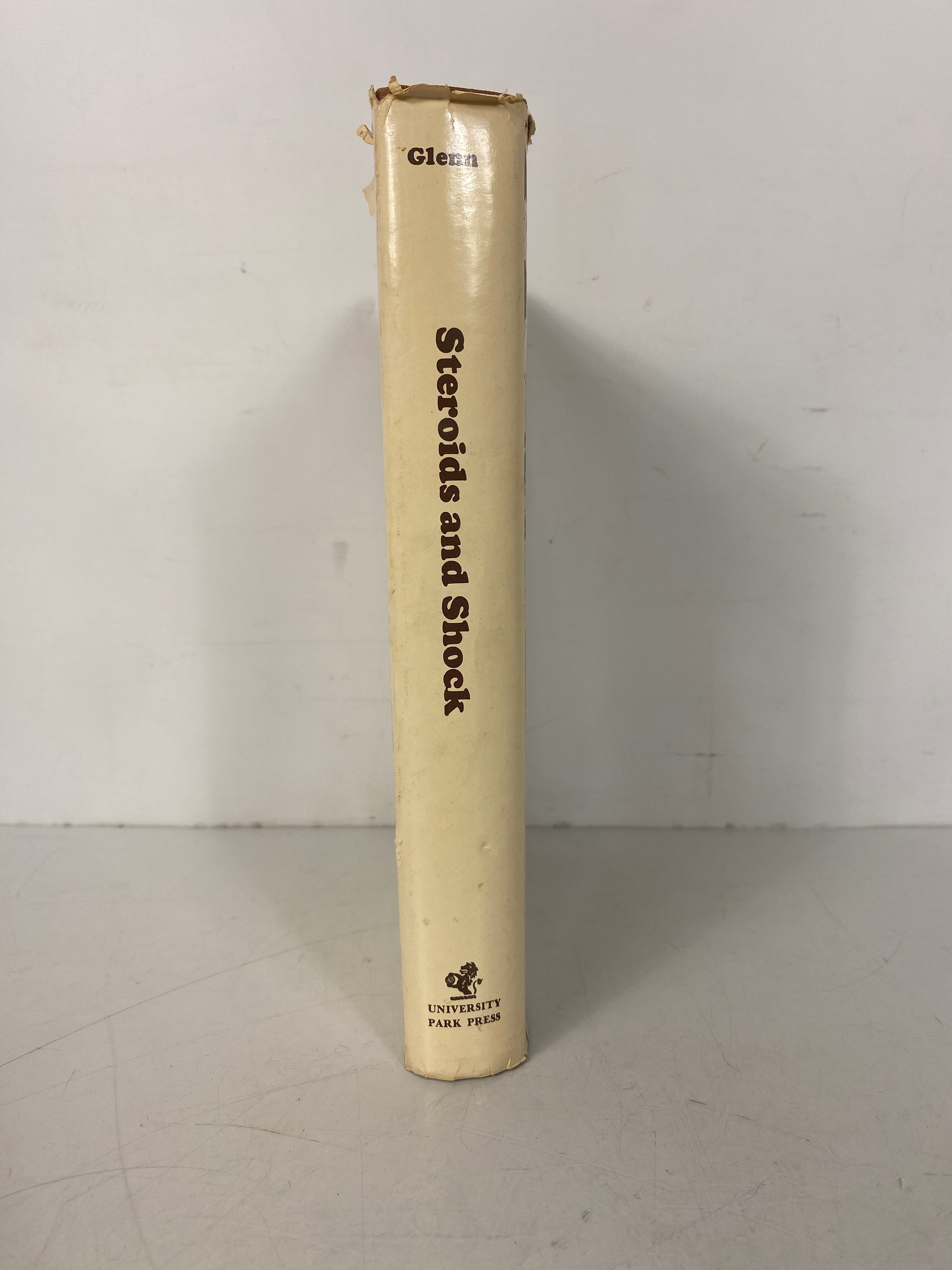 Steroids and Shock by Thomas Glenn 1974 Vintage HC DJ