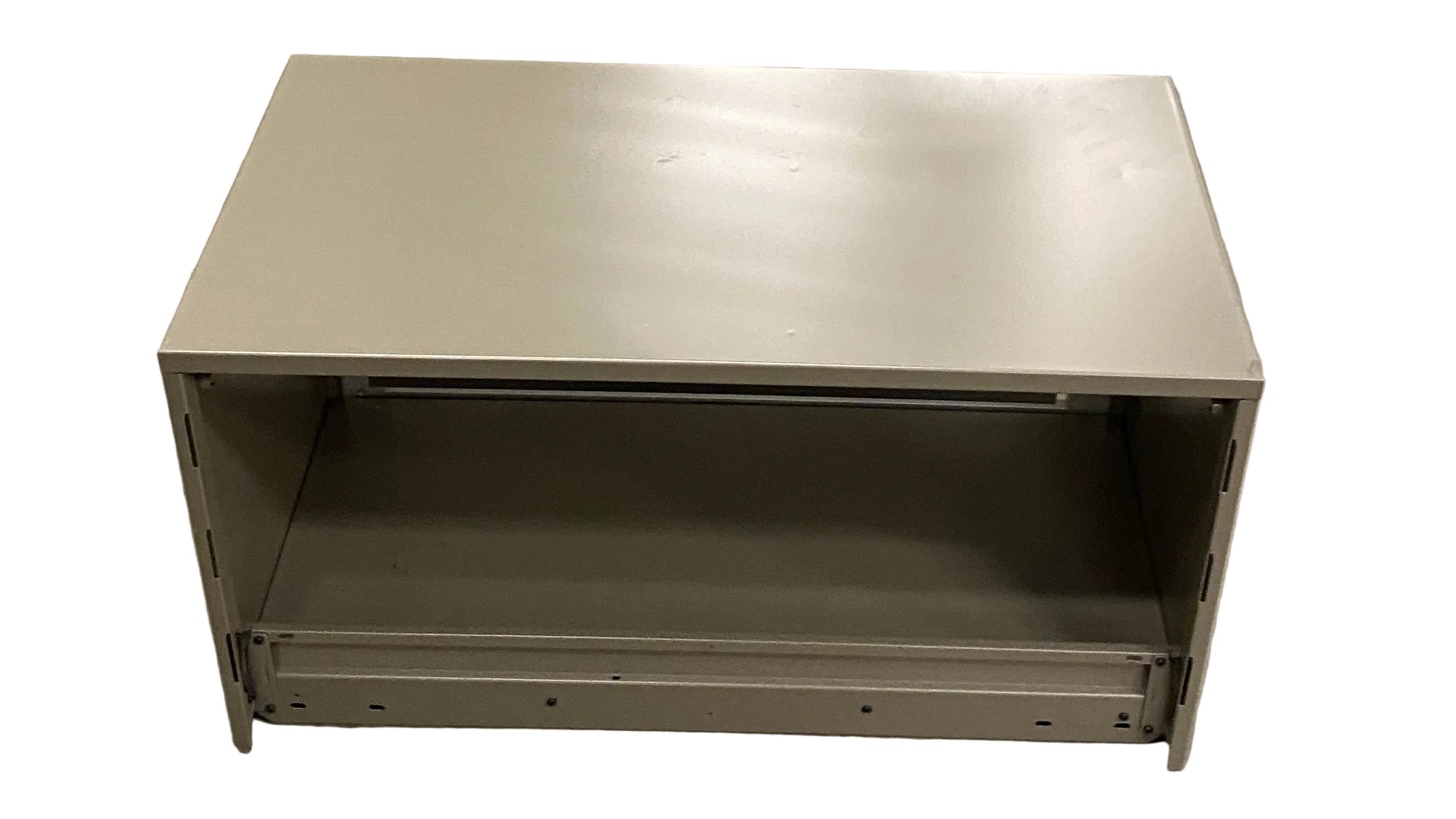 Light Grey Flip-Up Drawer Lateral Cabinet