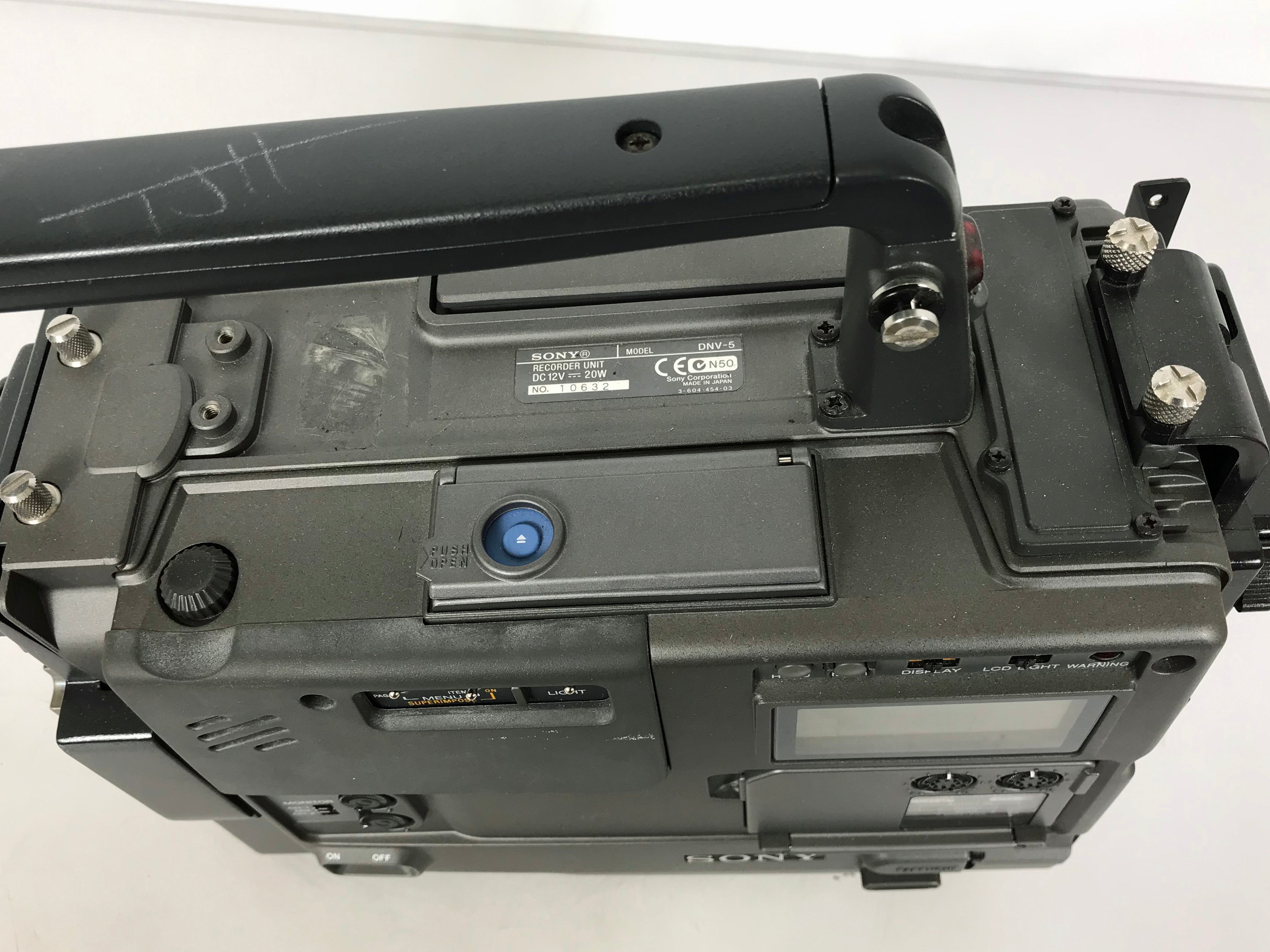 Sony DNV-5 Betacam SX Recorder Unit w/ Hitachi IM-Z3D Inner Module