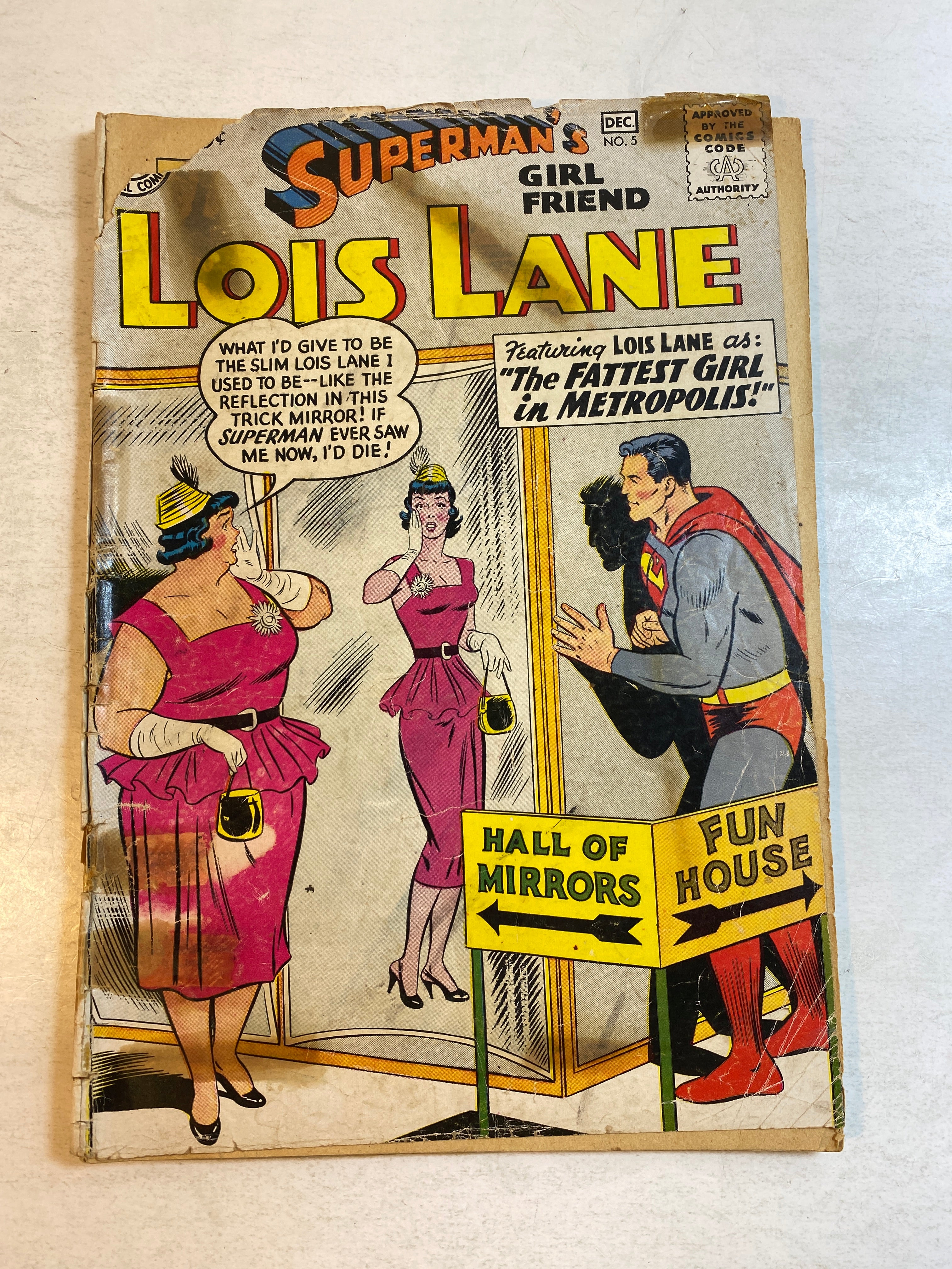 Superman's Girlfriend Lois Lane #5 DC Comics 1958
