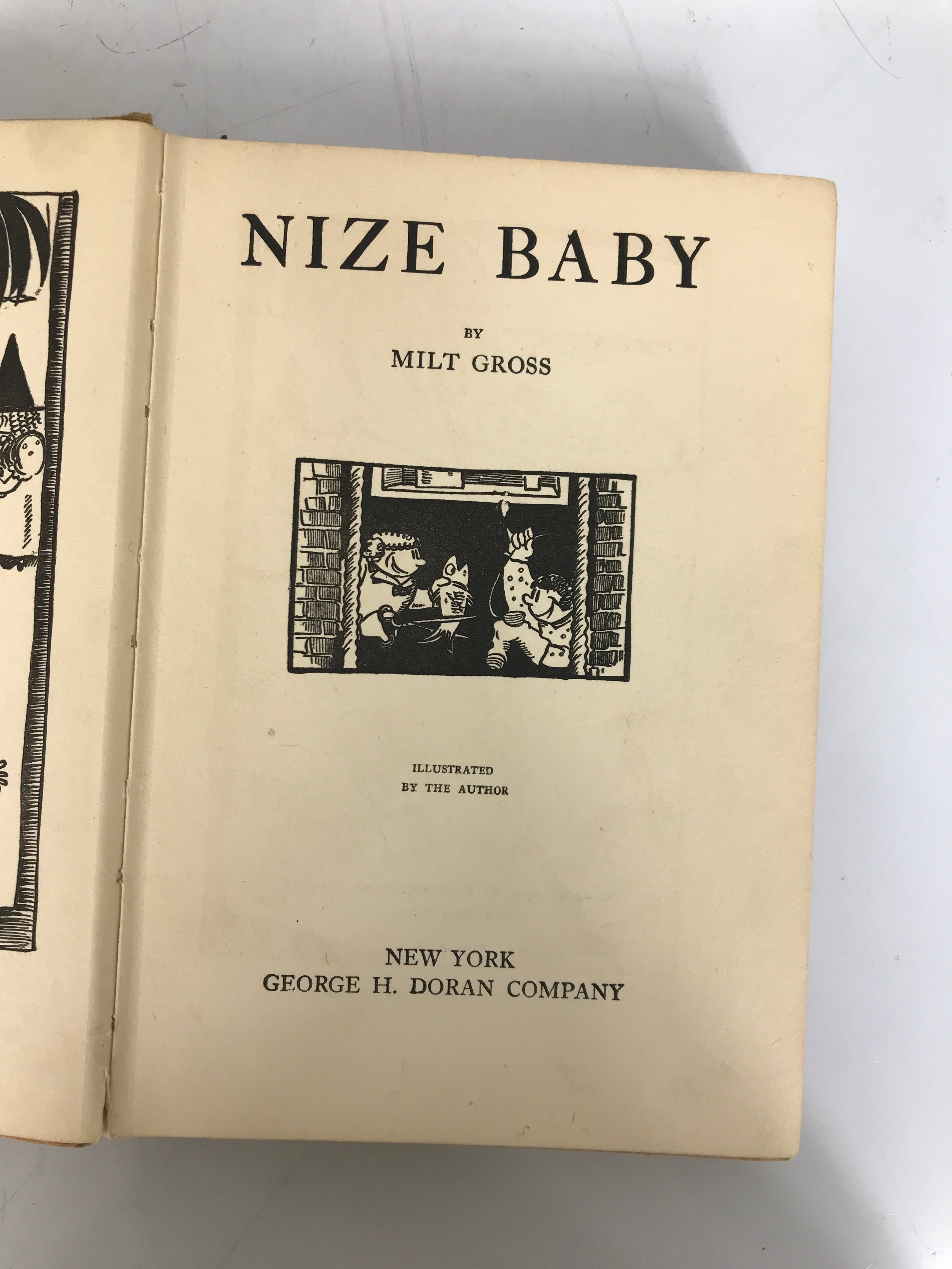 Lot of 3 Milt Gross: Hiawatta/Nize Baby/Dunt Esk!! 1926-1950 1st/Early Eds HC