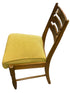 Light Green Upholstered Wooden Frame Chair