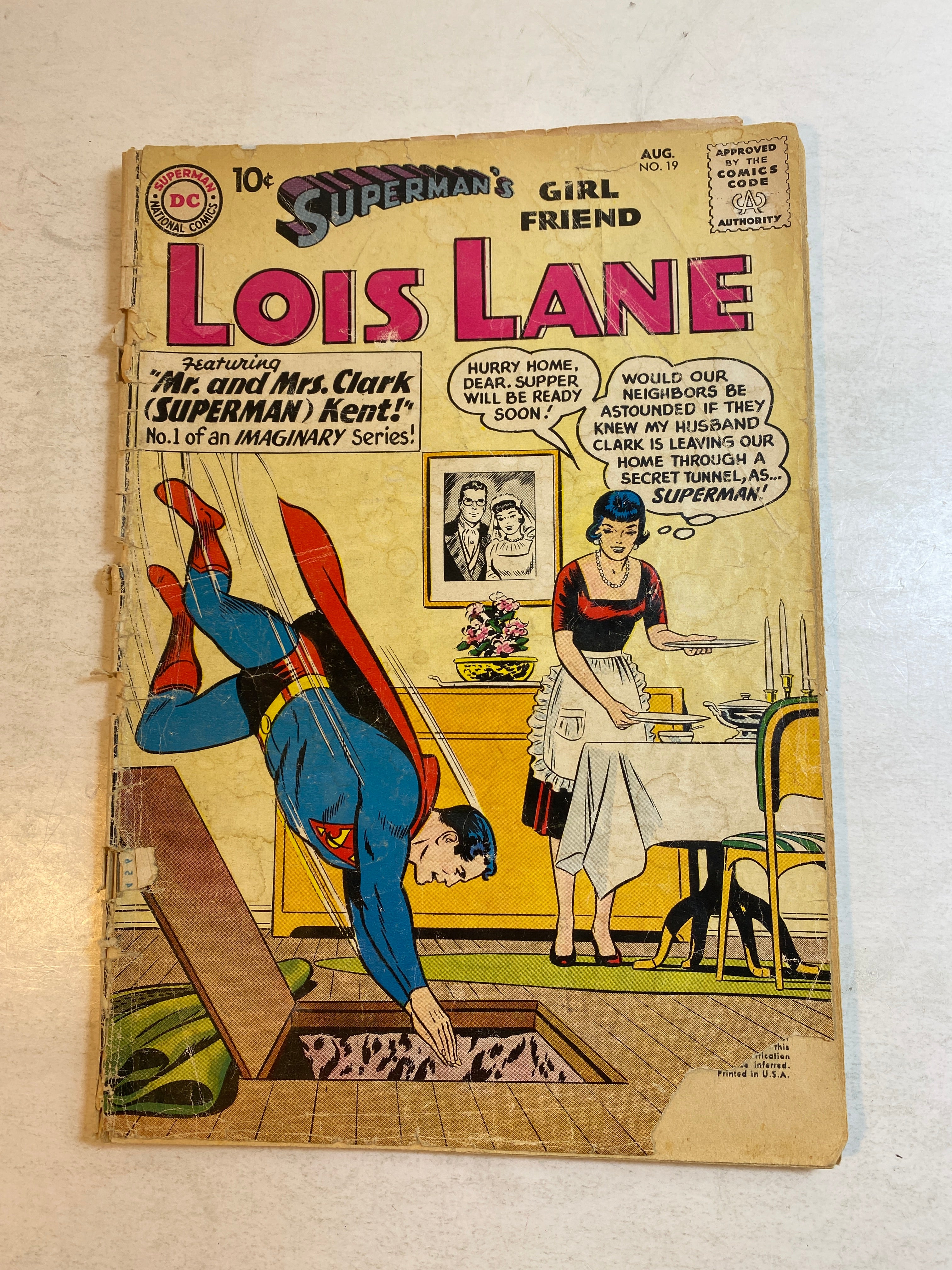 Superman's Girlfriend Lois Lane #19 DC Comics 1960