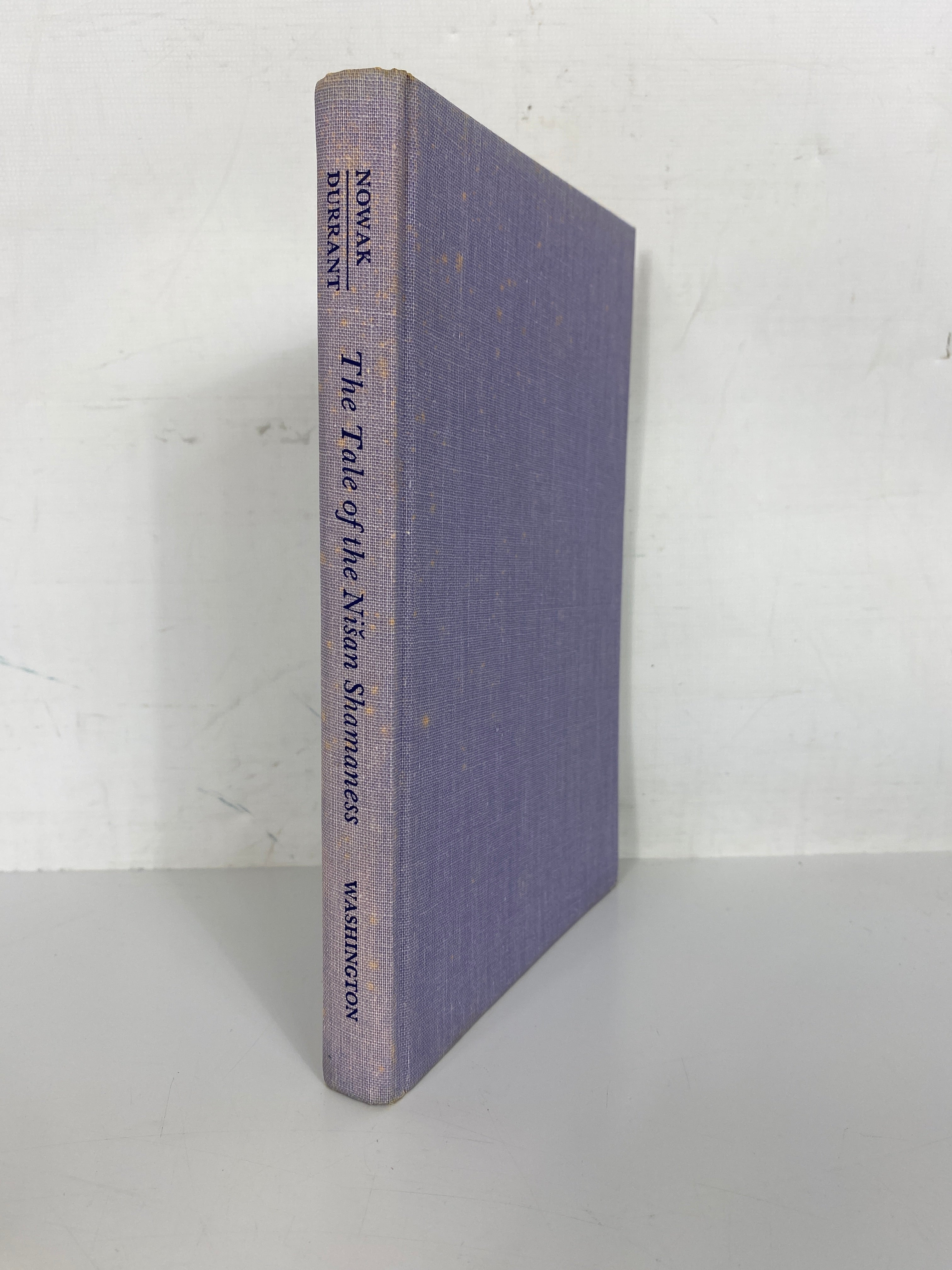 The Tale of the Nisan Shamaness by Nowak and Durrant 1977 First Edition HC DJ