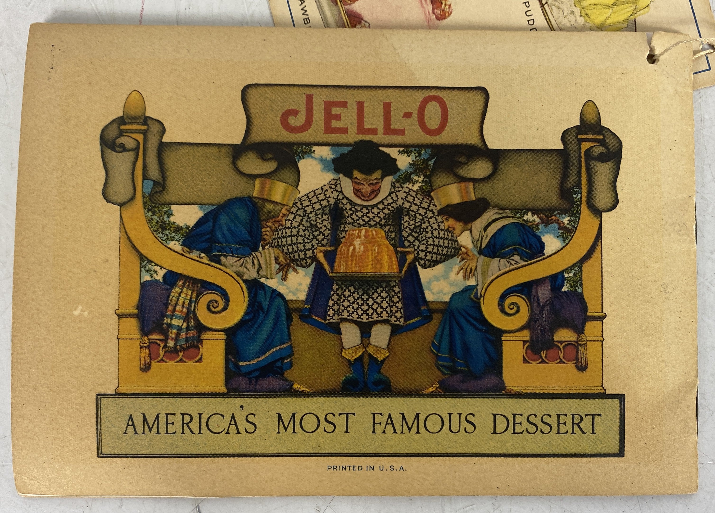 Lot of 2 Jell-O Vintage Advertising Booklets