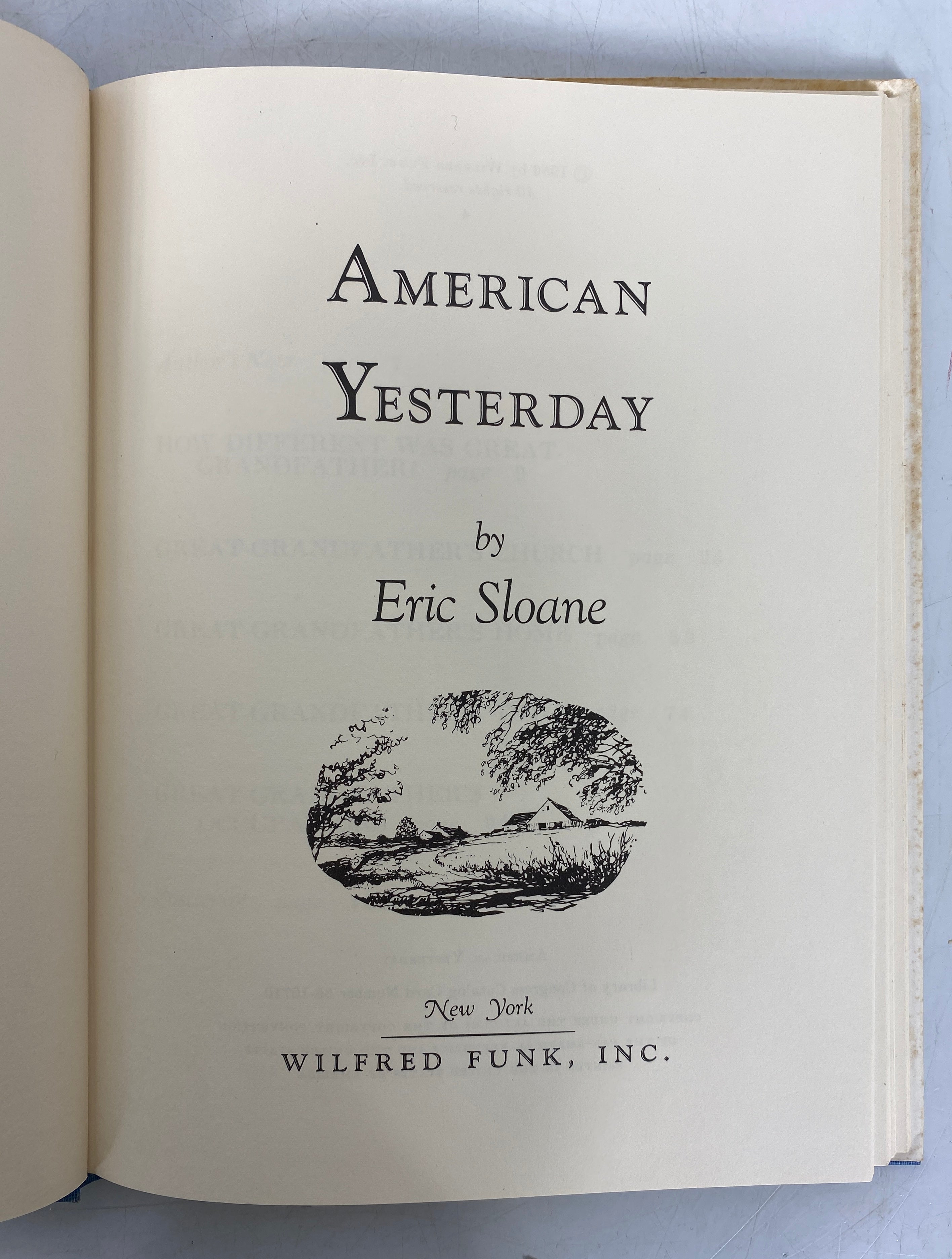 3 Volume Set: Eric Sloane's Americana 1954-1956 in Slipcase HC DJ