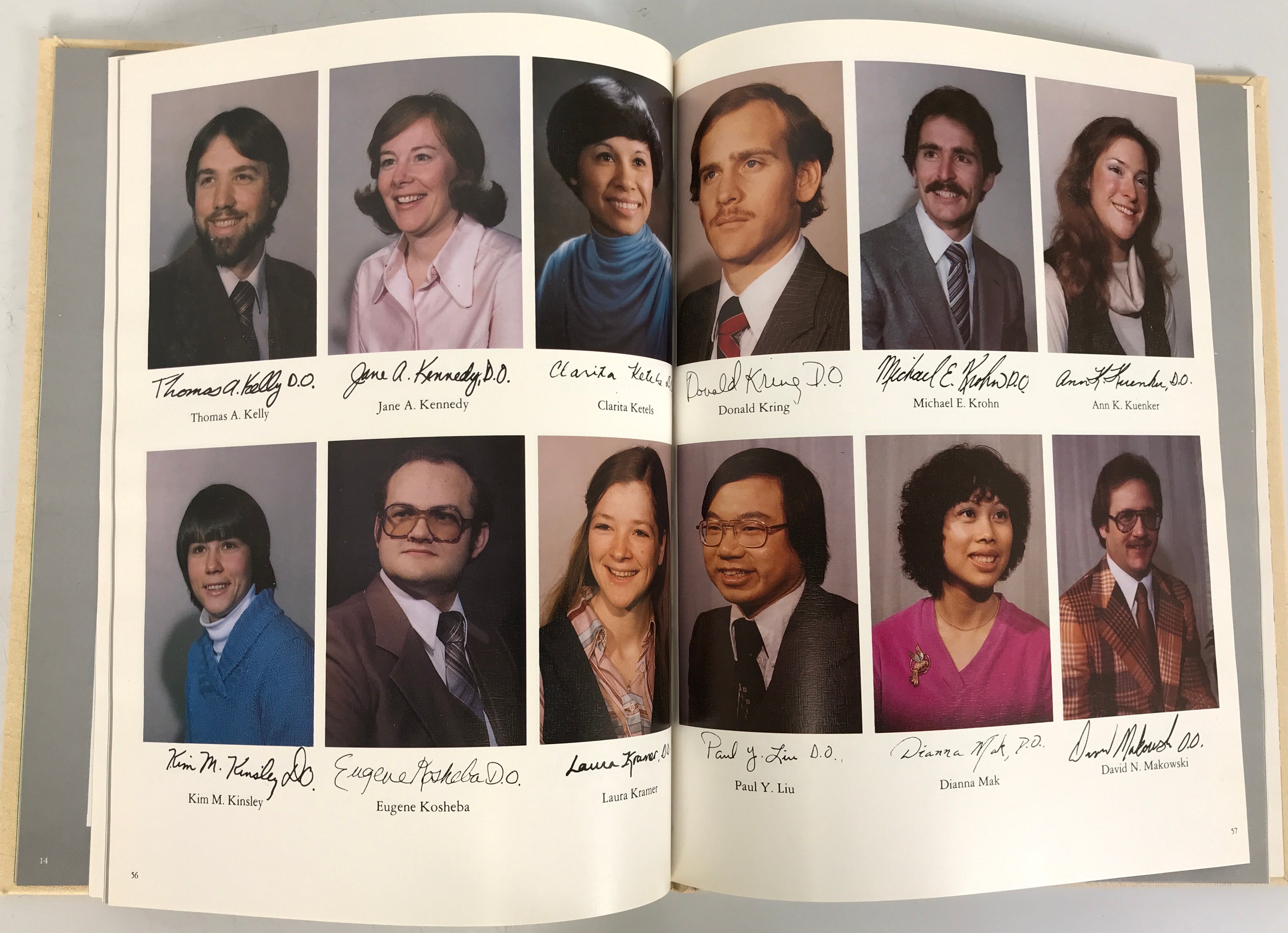 1981 MSU College of Osteopathic Medicine Yearbook HC