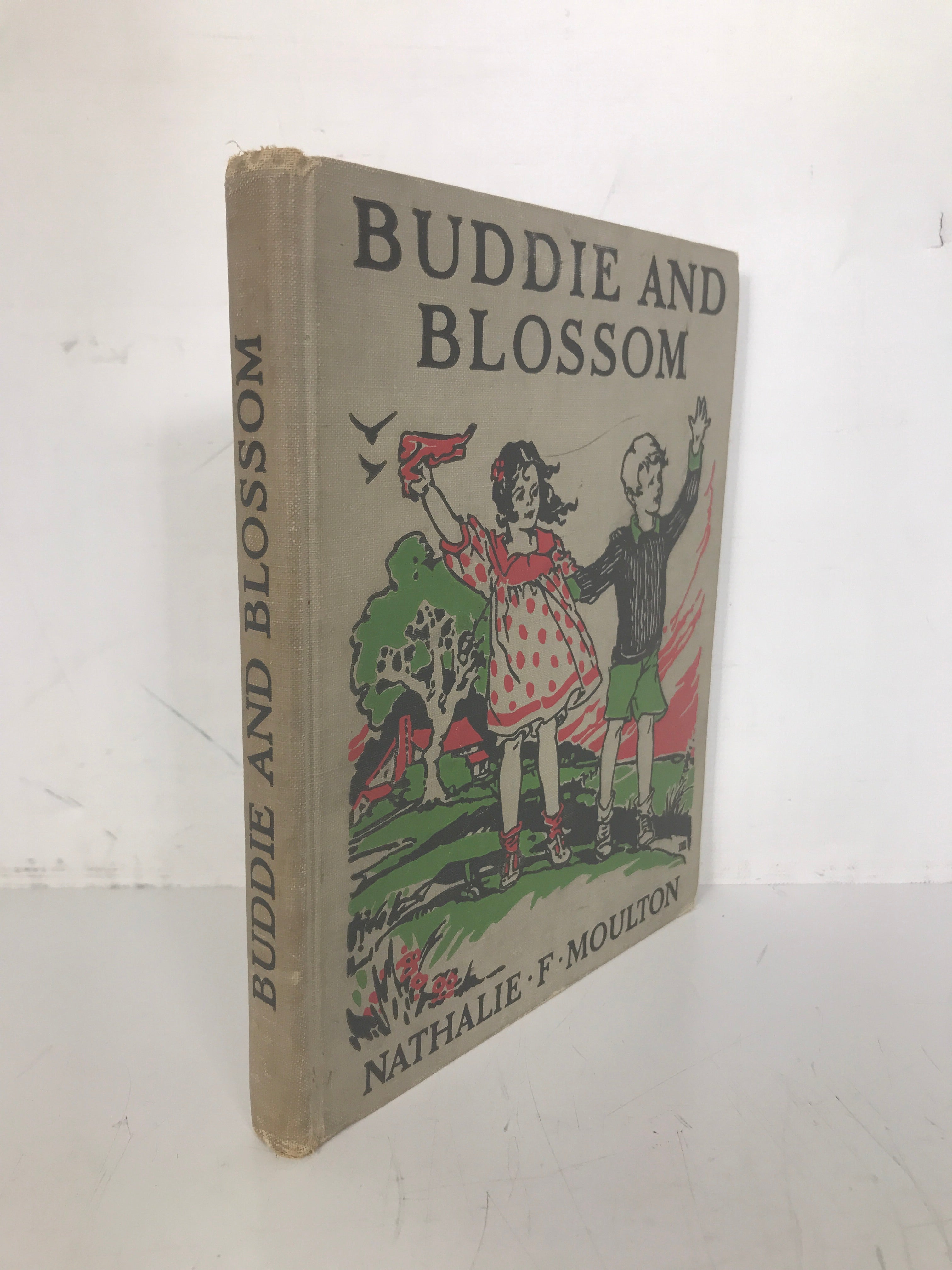 Buddie and Blossom by Moulton 1929 Rare Children's Book HC