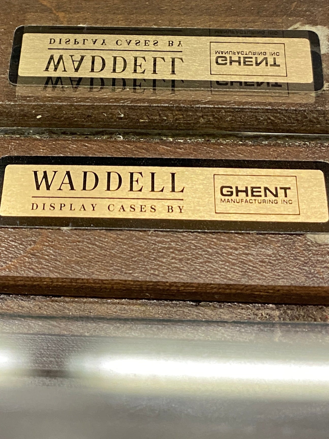 Ghent Waddell Display Case With Light