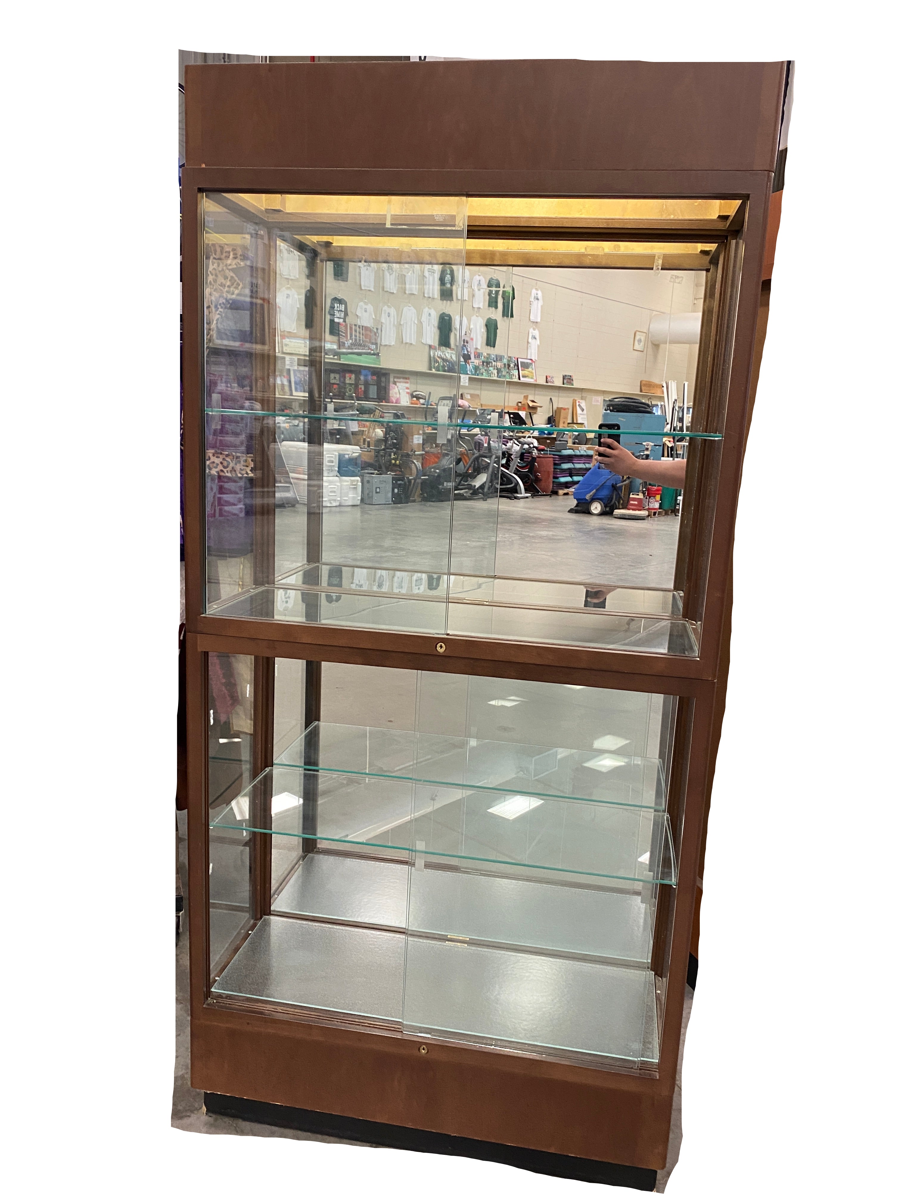 Ghent Waddell Display Case With Light