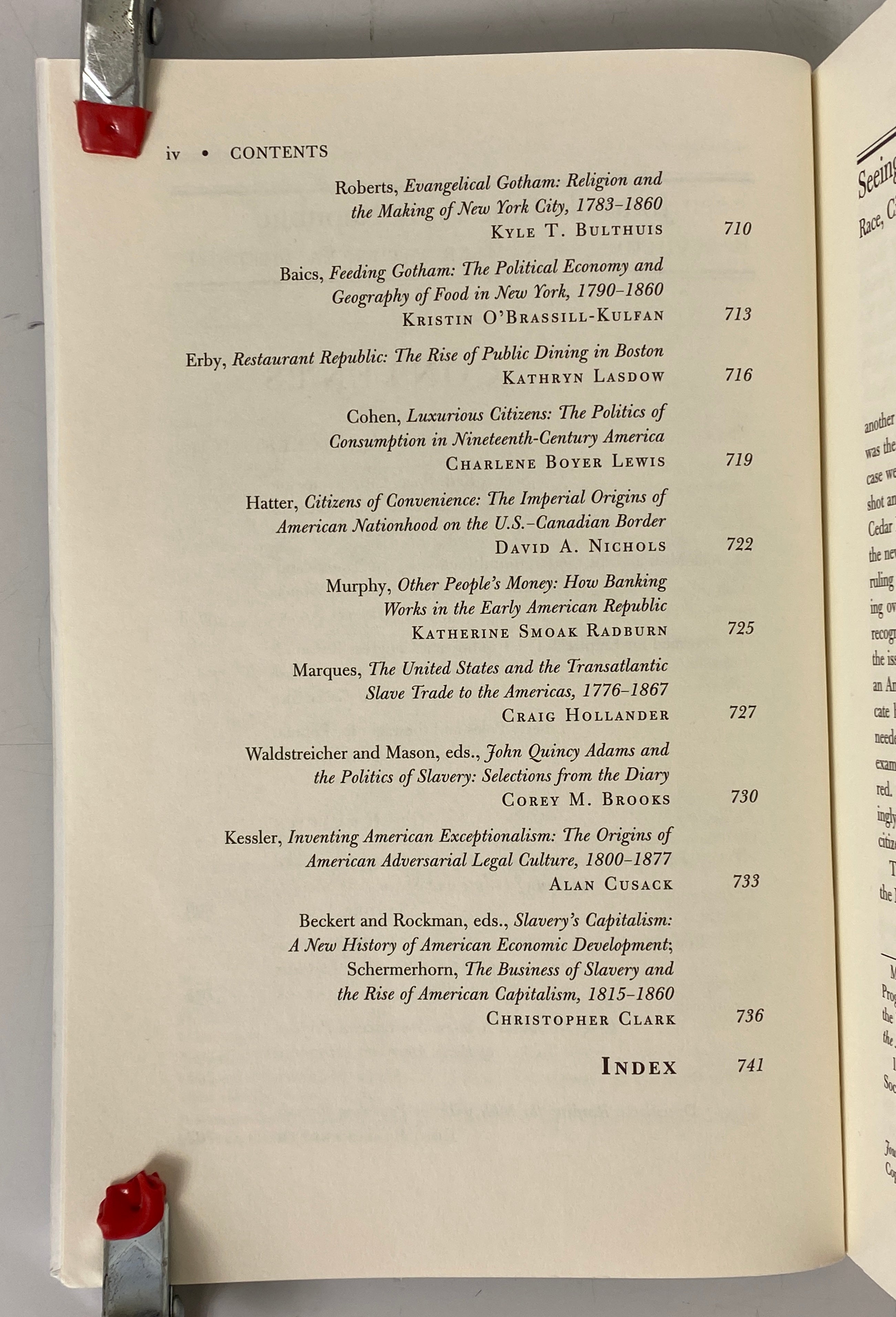 Lot of 4 Journal of the Early Republic Volume 38 2018 Number 1-4 SC