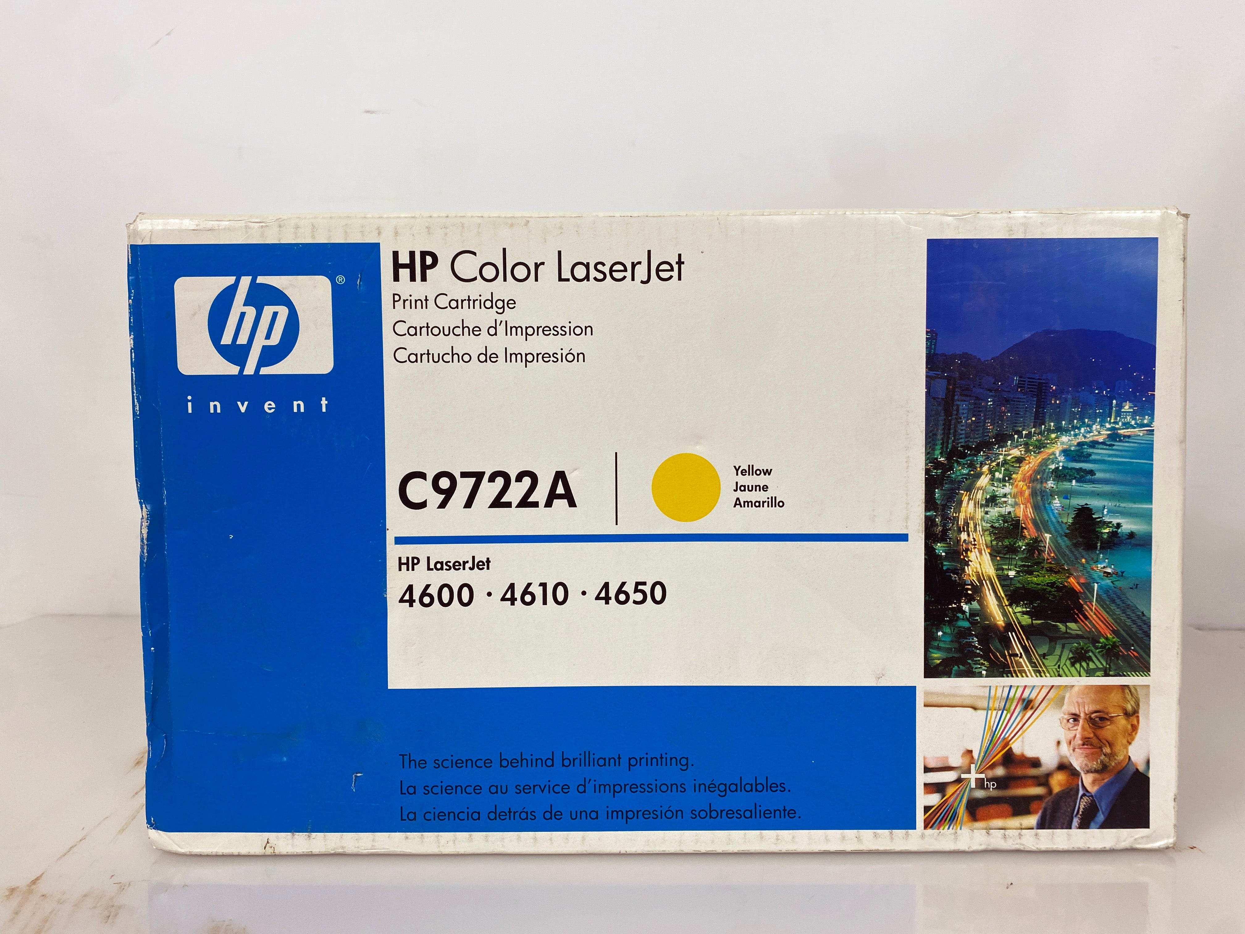 HP LaserJet 641A C9722A Yellow Print Cartridge *New*