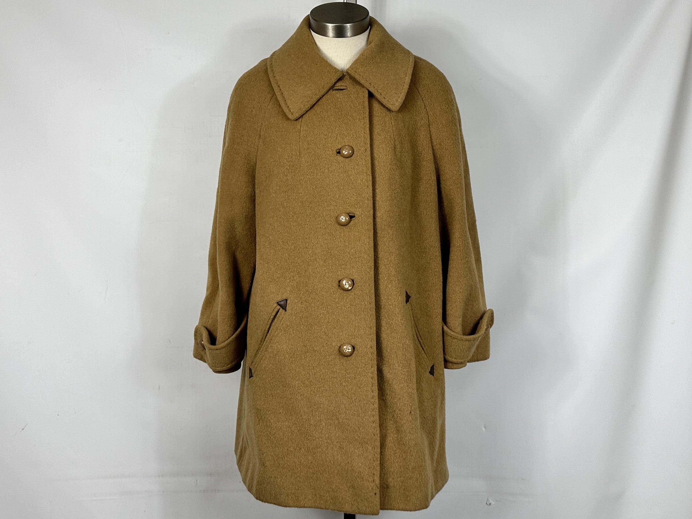 Vintage Country Pacer Brown 3/4 Women's Coat