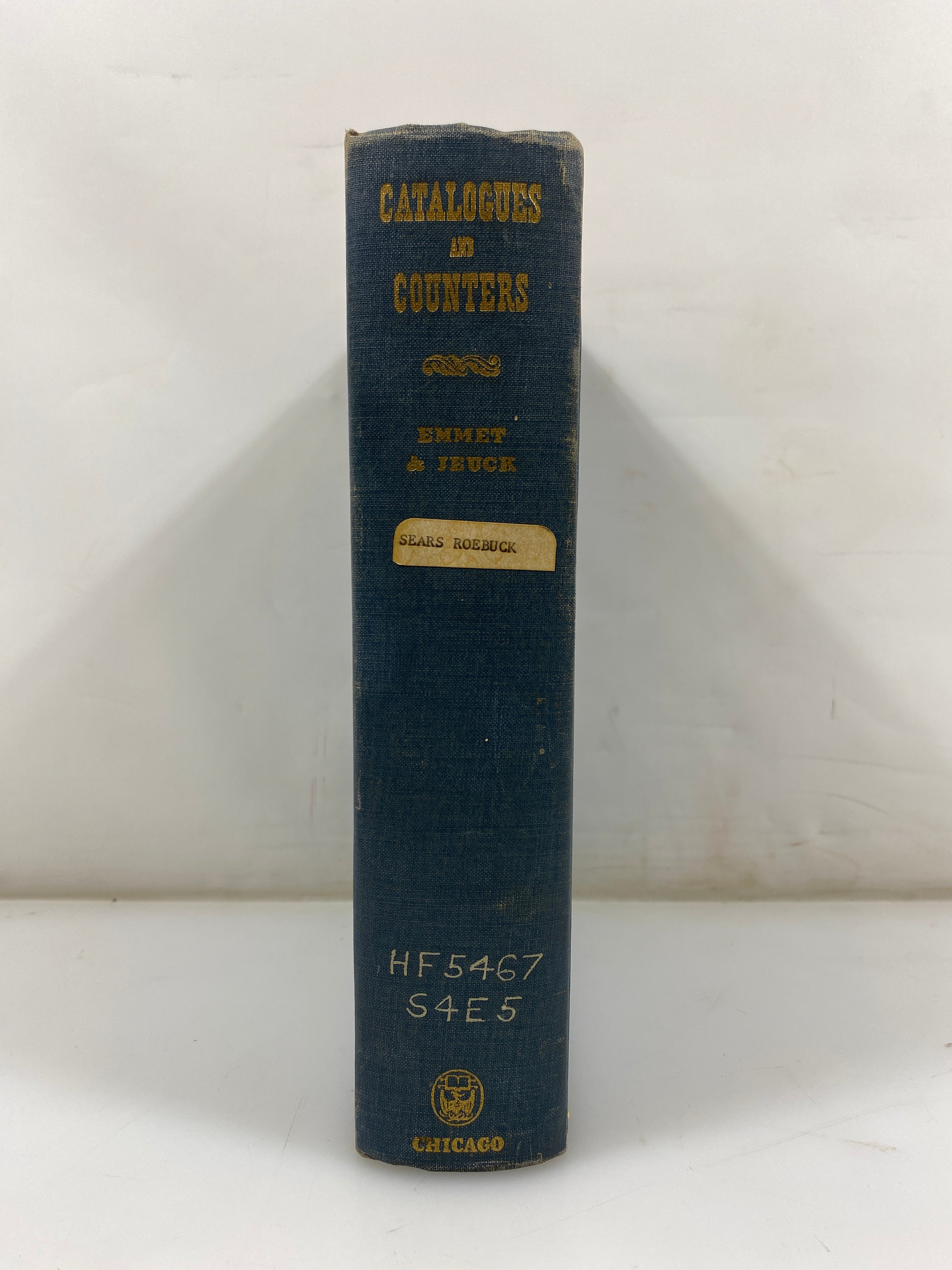 Catalogues and Counters by Emmet/Jeuck 1950 HC Ex-Library