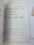 Lot of 4 Vintage MSU Michigan State Commencement Programs 1960-1969