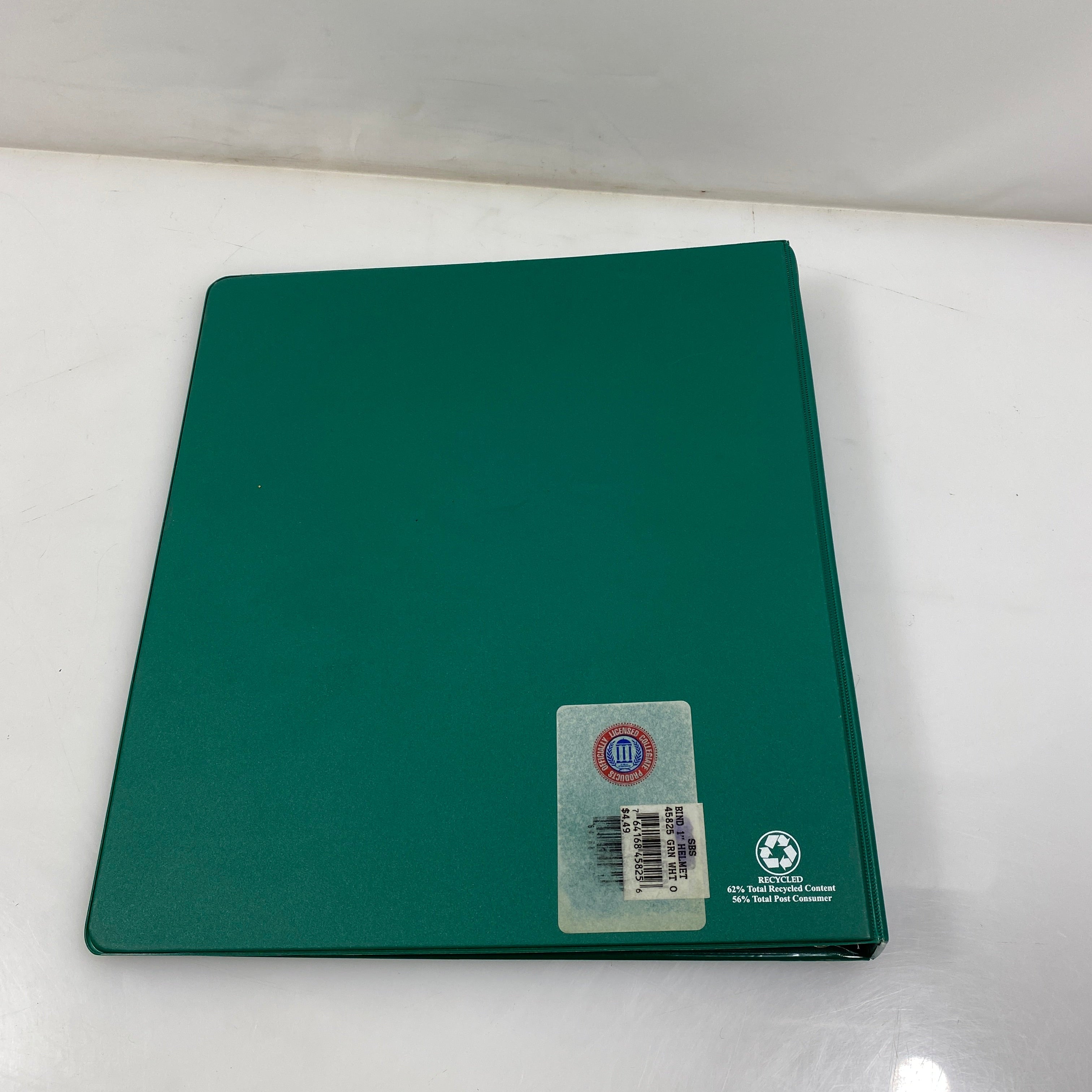 Green Michigan State University Logo 3-Ring Binder