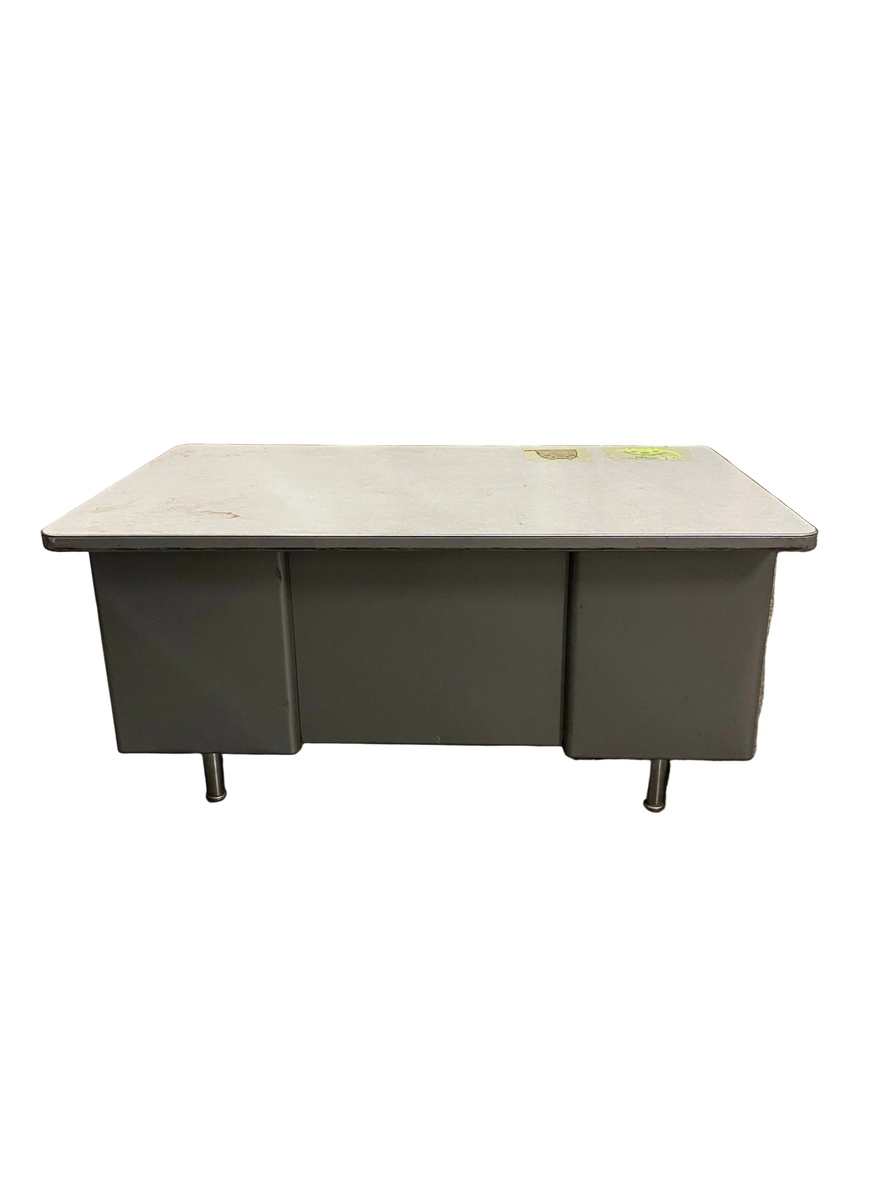 Steelcase Grey Executive Desk