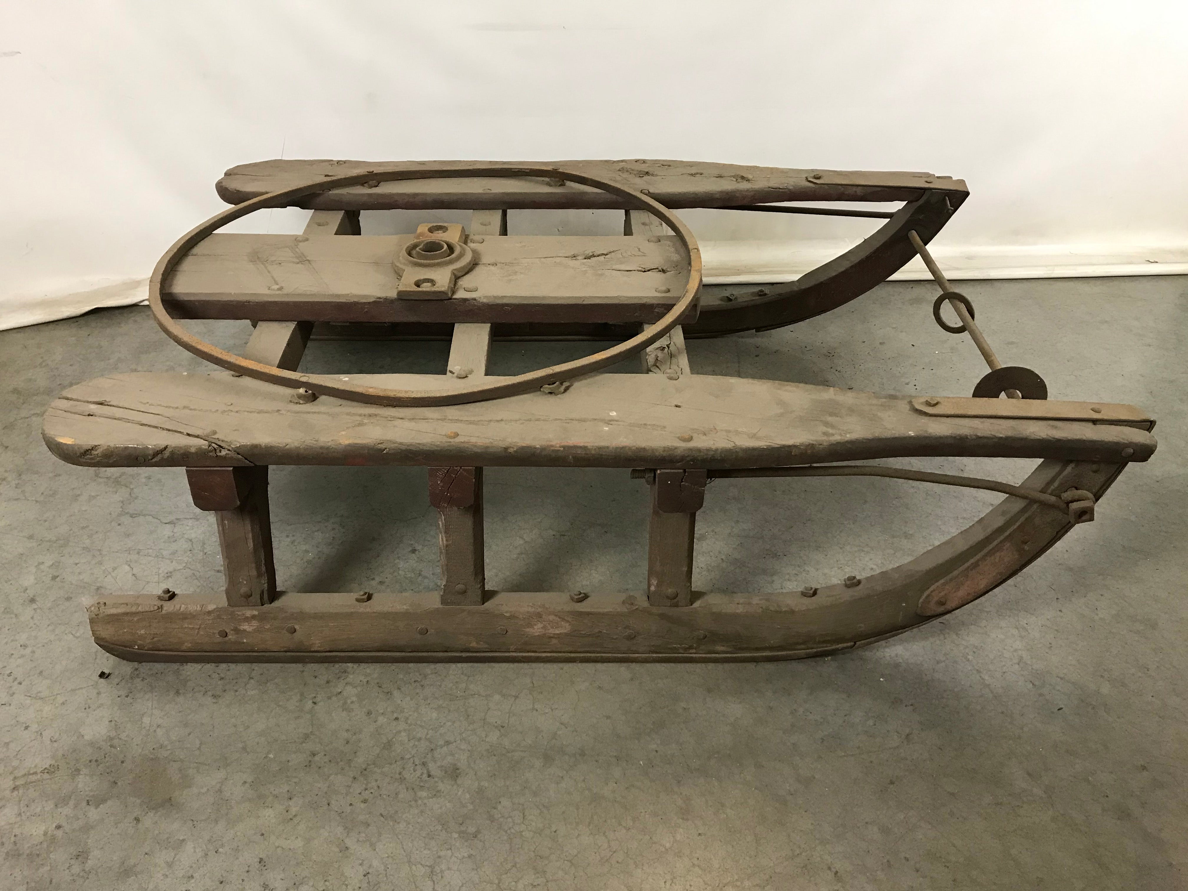 Antique Bobsled Runner