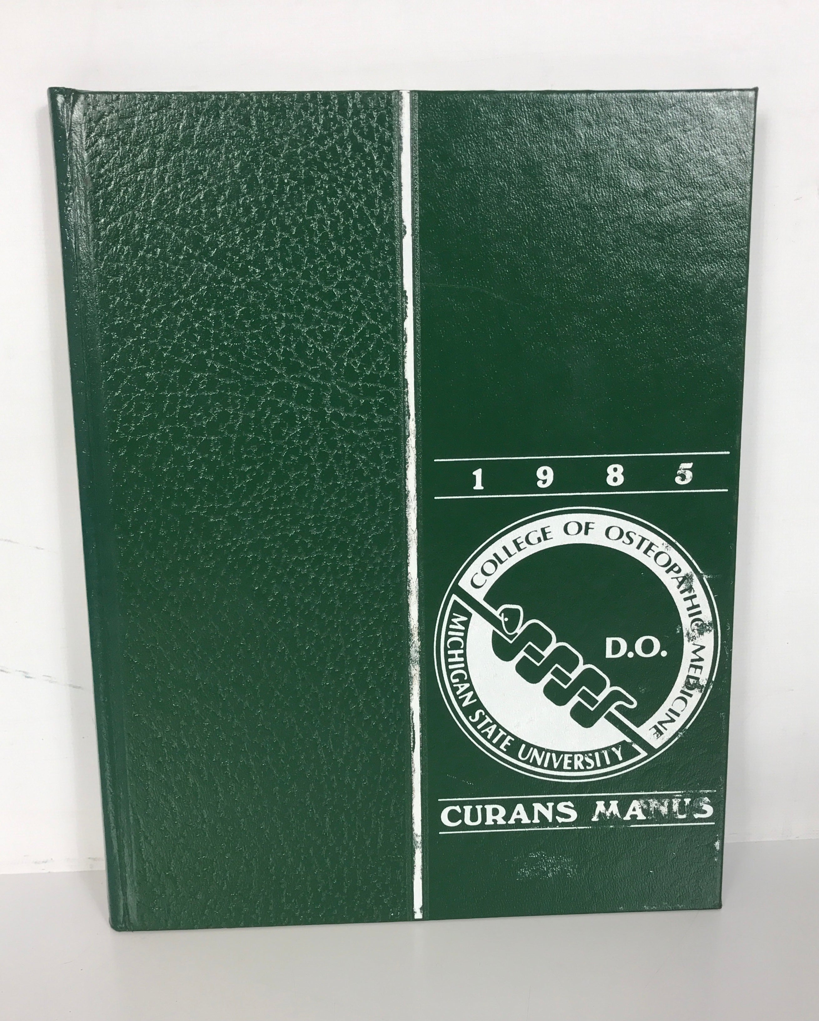 1985 MSU College of Osteopathic Medicine Yearbook HC