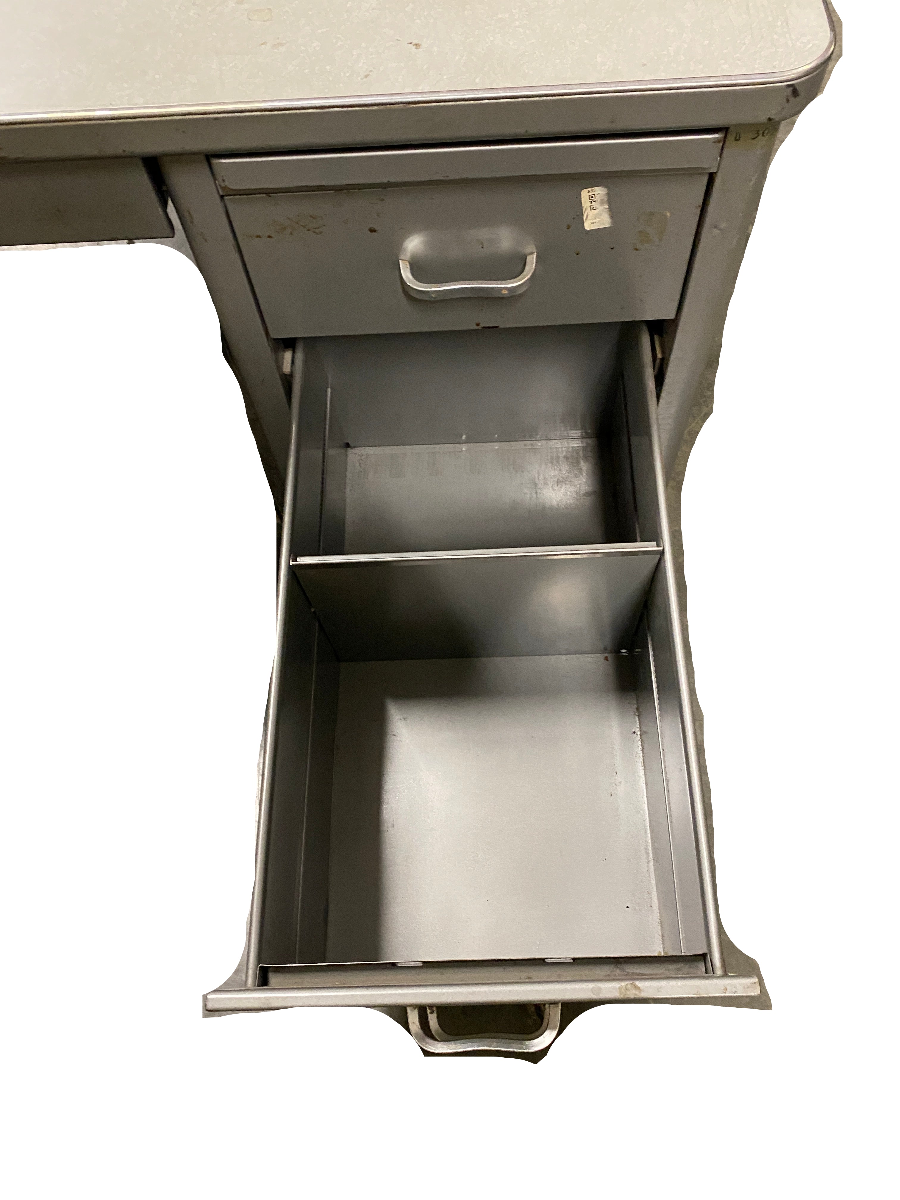 Steelcase Grey Executive Desk