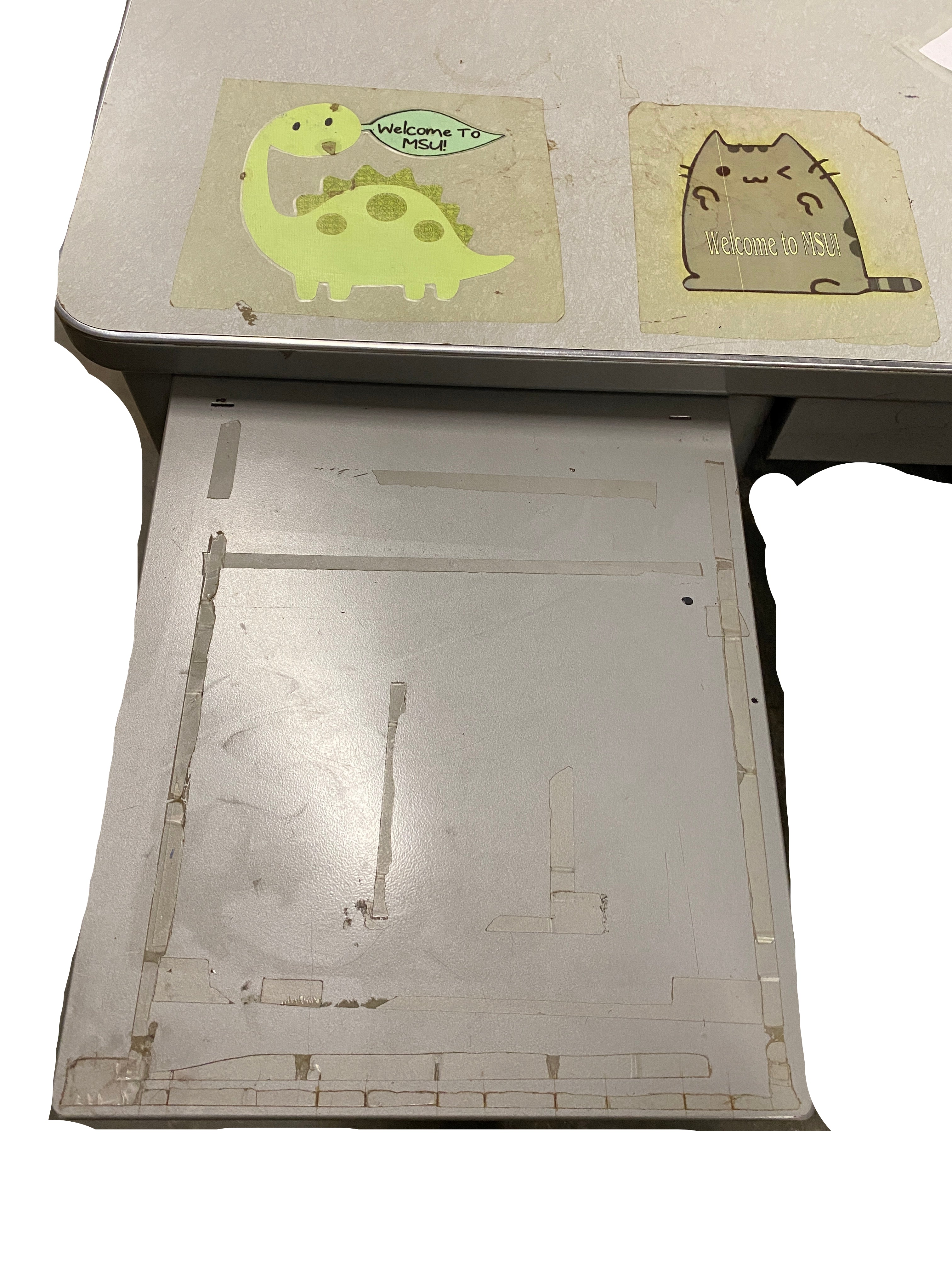 Steelcase Grey Executive Desk